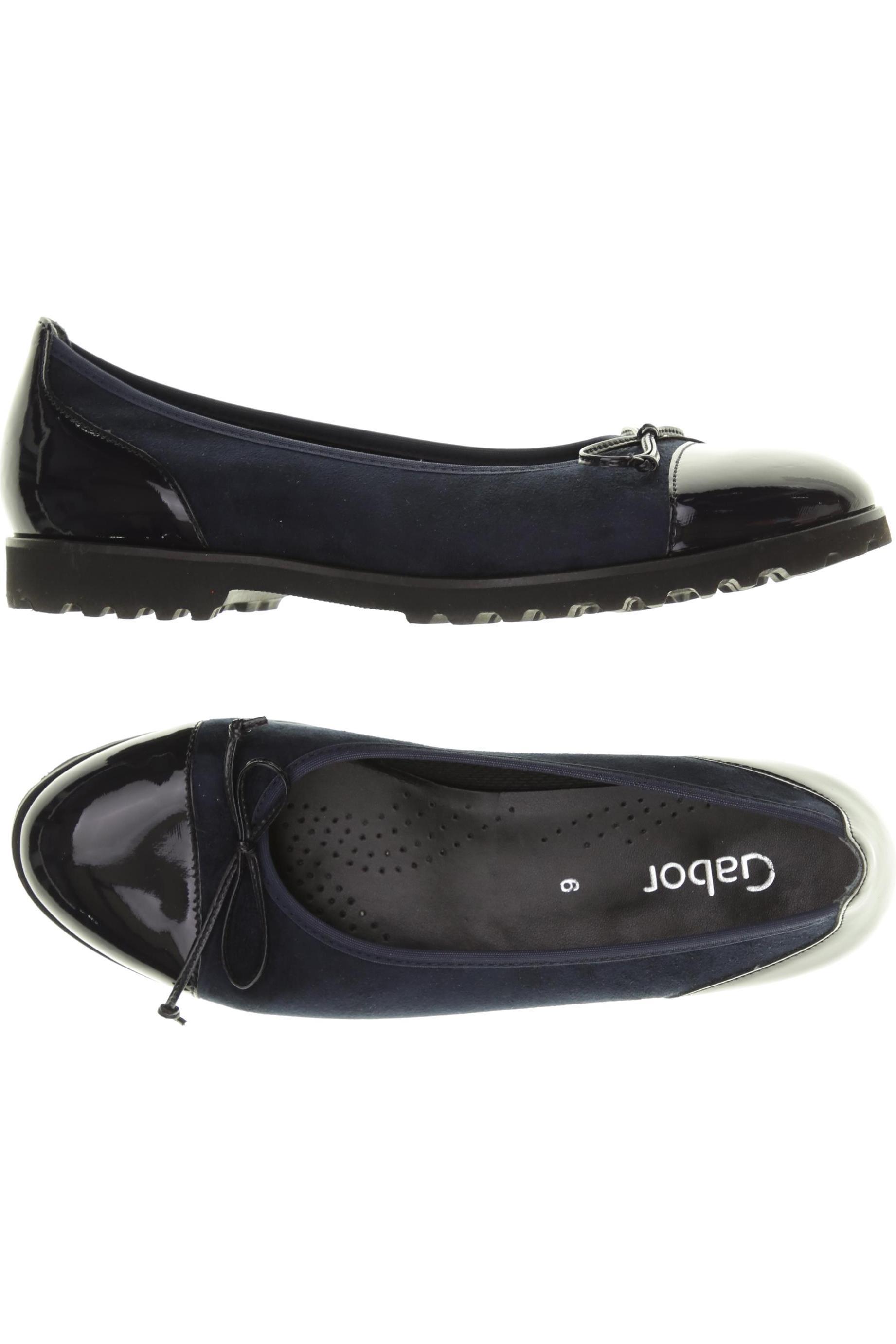 

Gabor Damen Ballerinas, blau, Gr. 6