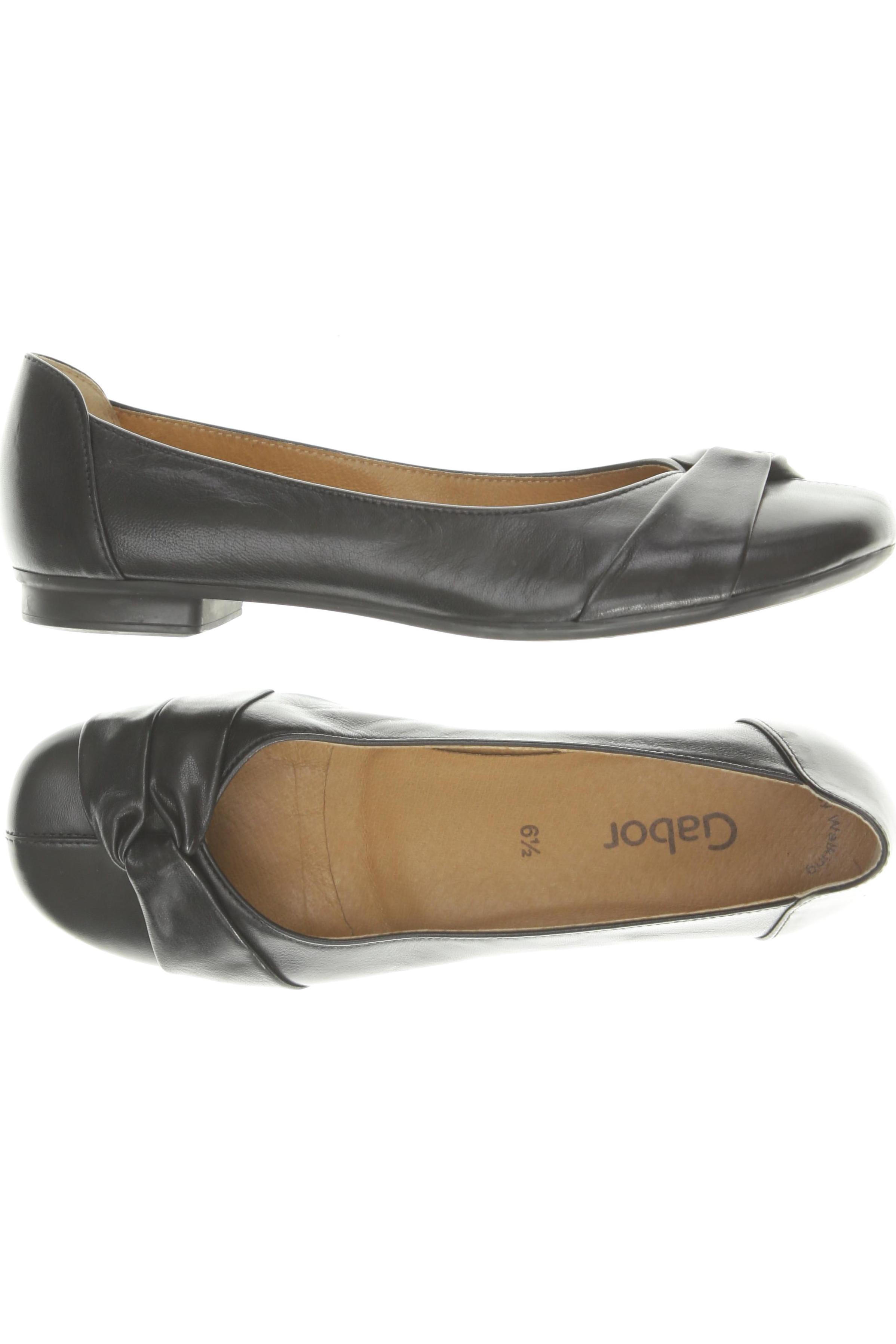 

Gabor Damen Ballerinas, schwarz, Gr. 6.5