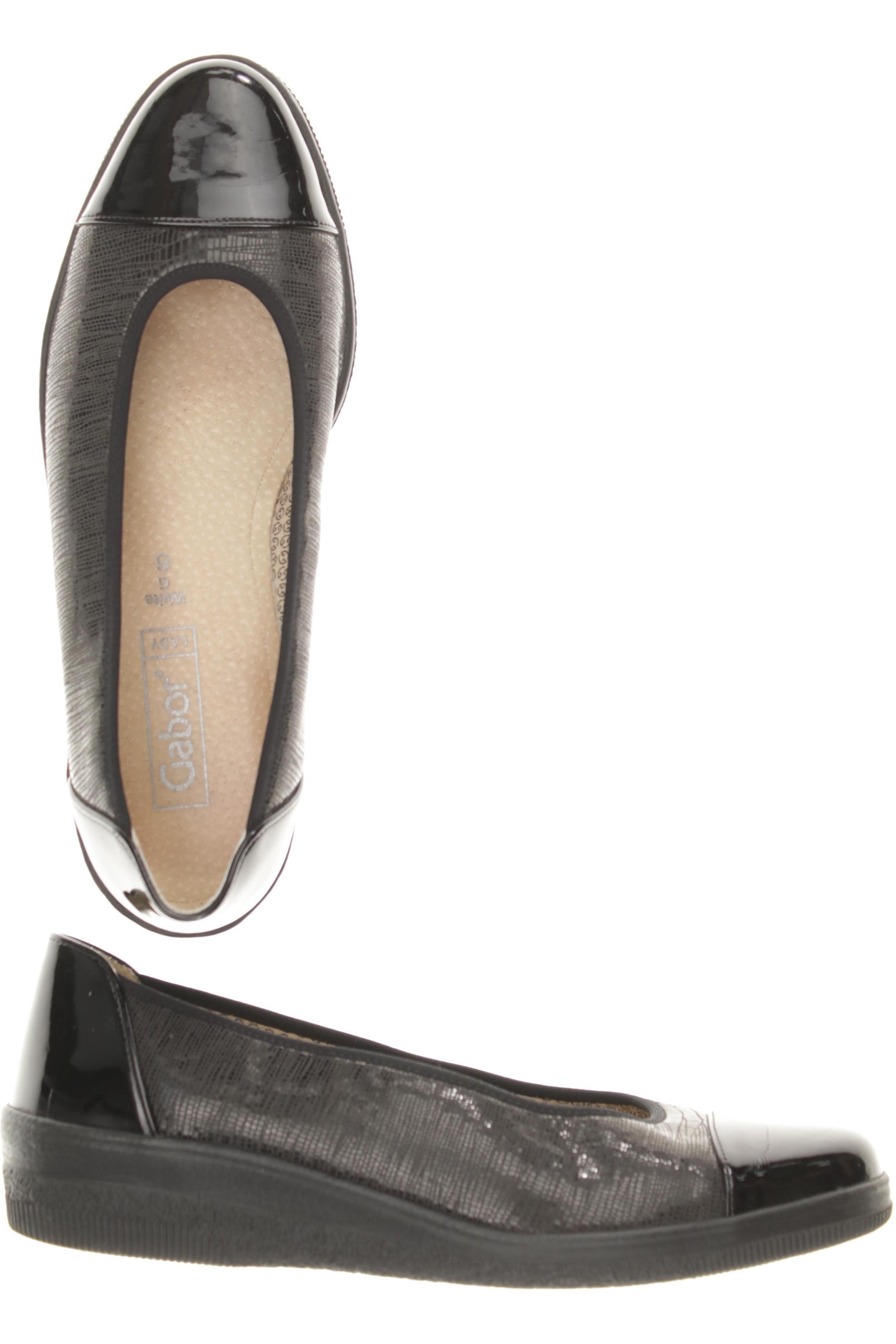

Gabor Damen Ballerinas, schwarz, Gr. 6