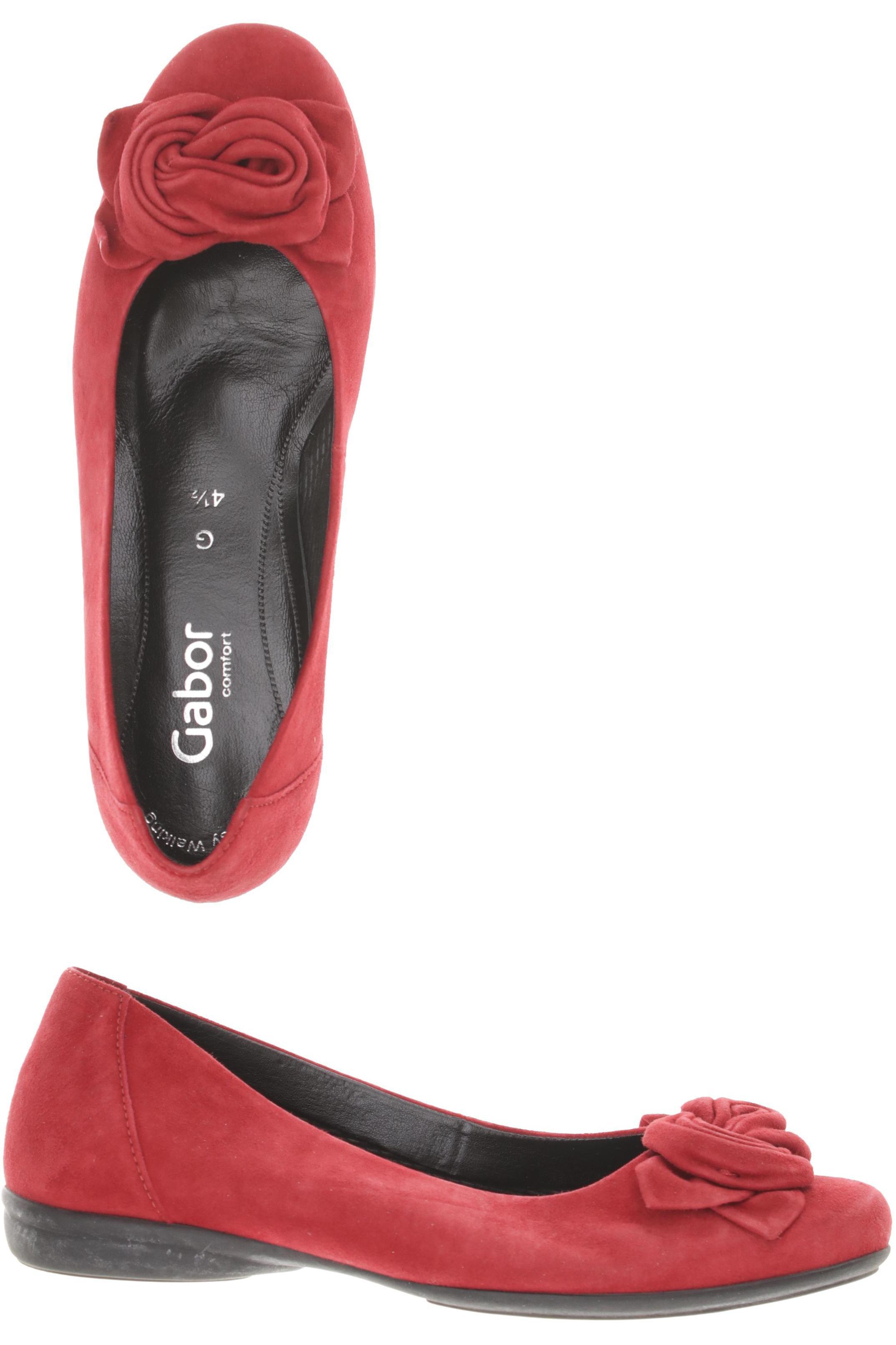

Gabor Damen Ballerinas, rot, Gr. 4.5