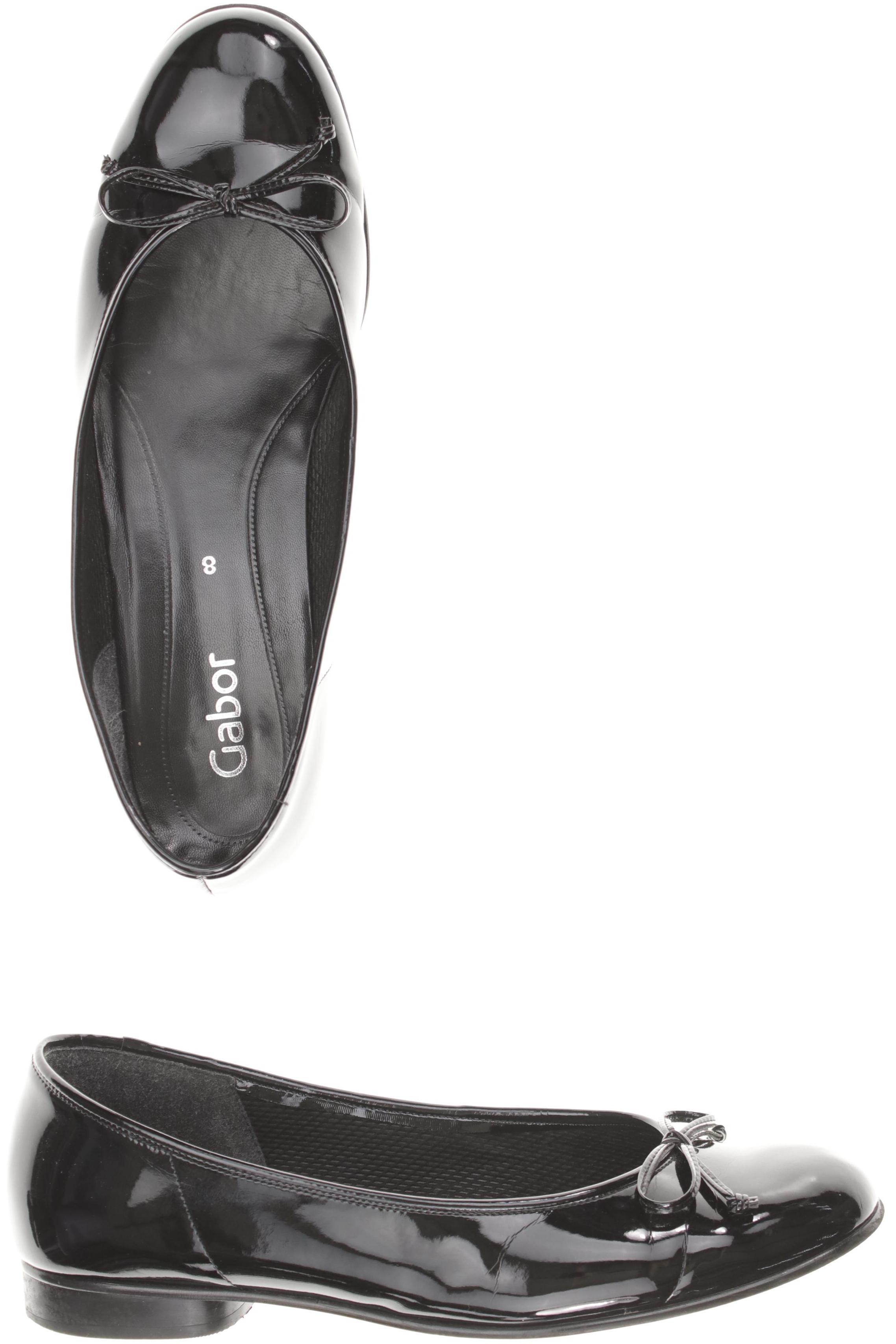 

Gabor Damen Ballerinas, schwarz, Gr. 8