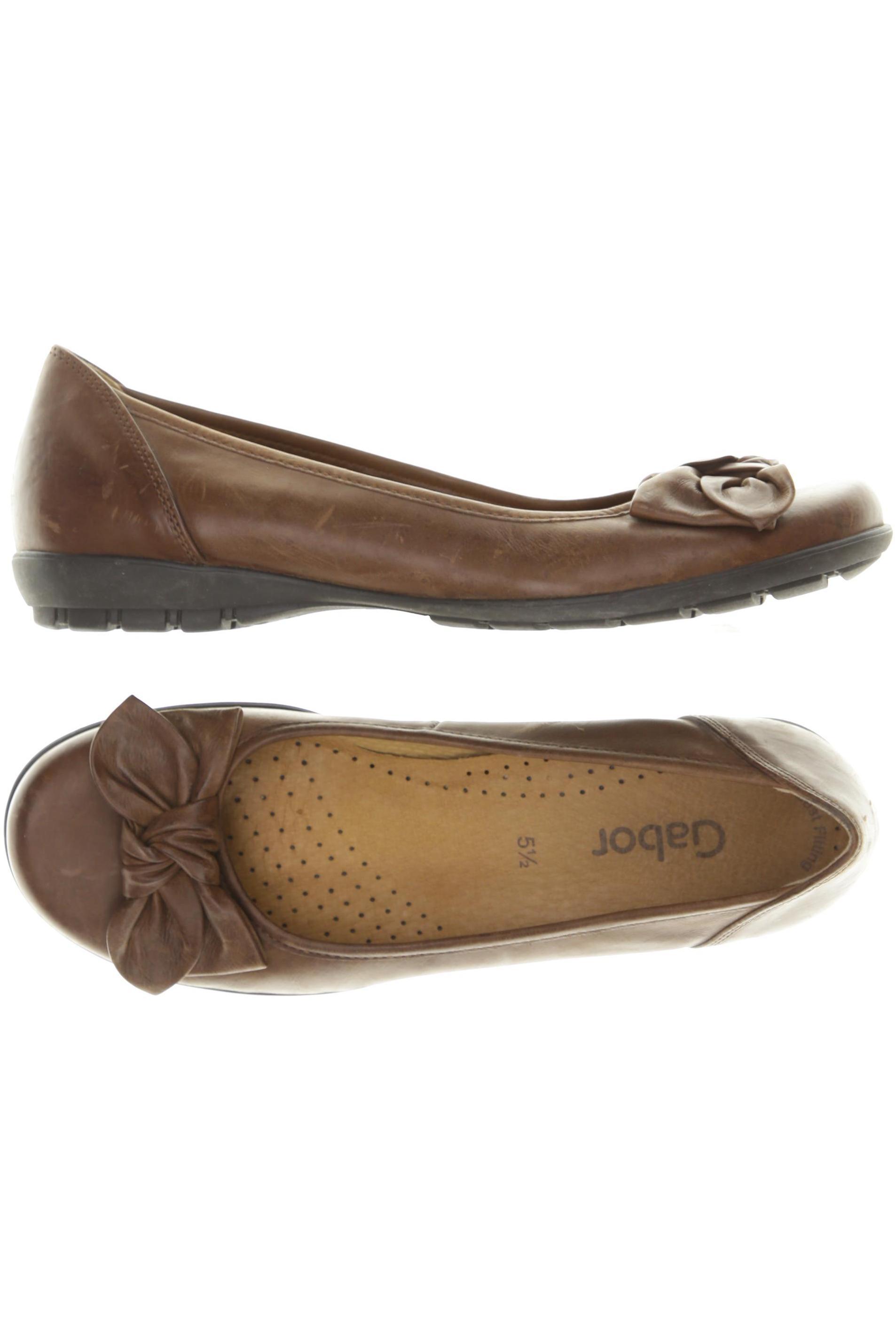 

Gabor Damen Ballerinas, braun, Gr. 5.5