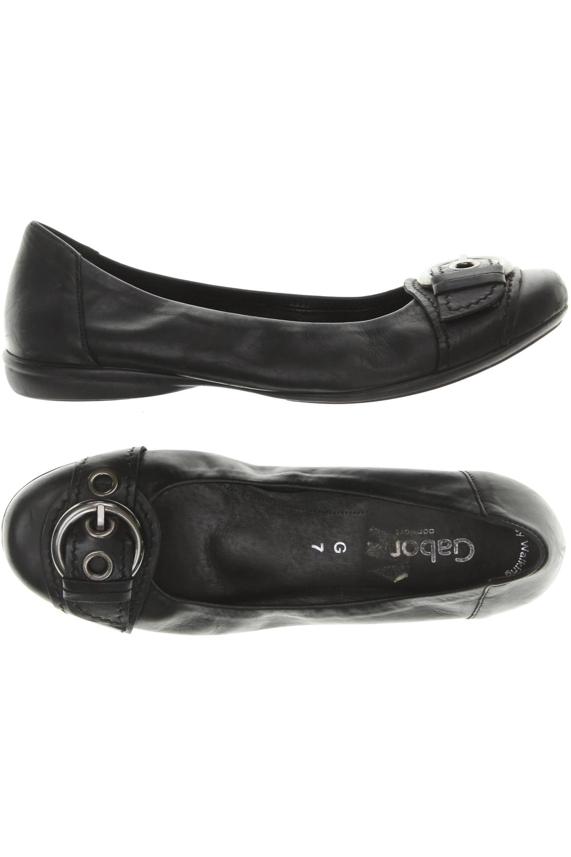

Gabor Damen Ballerinas, schwarz, Gr. 7