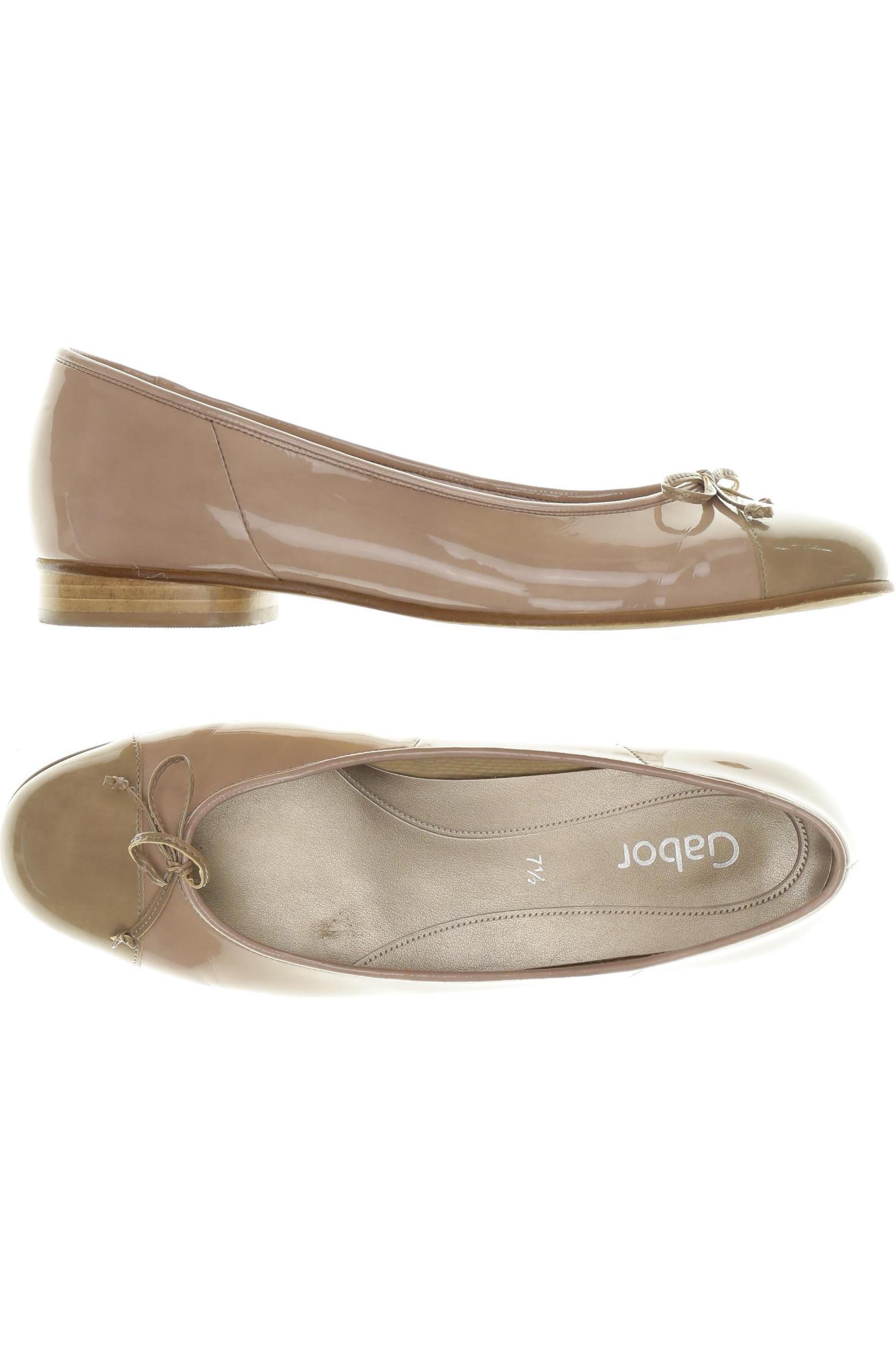 

Gabor Damen Ballerinas, beige, Gr. 7.5