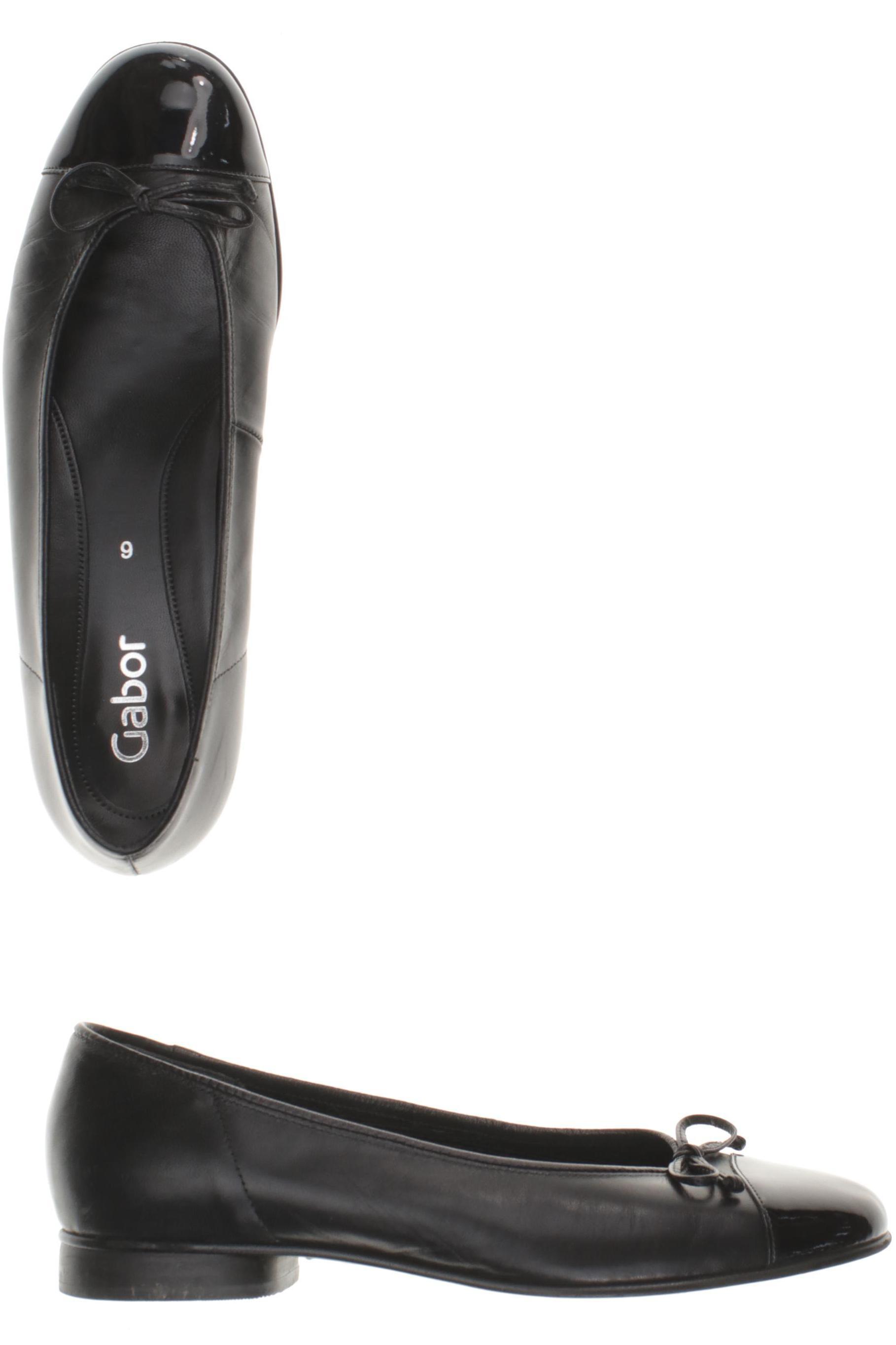

Gabor Damen Ballerinas, schwarz, Gr. 6