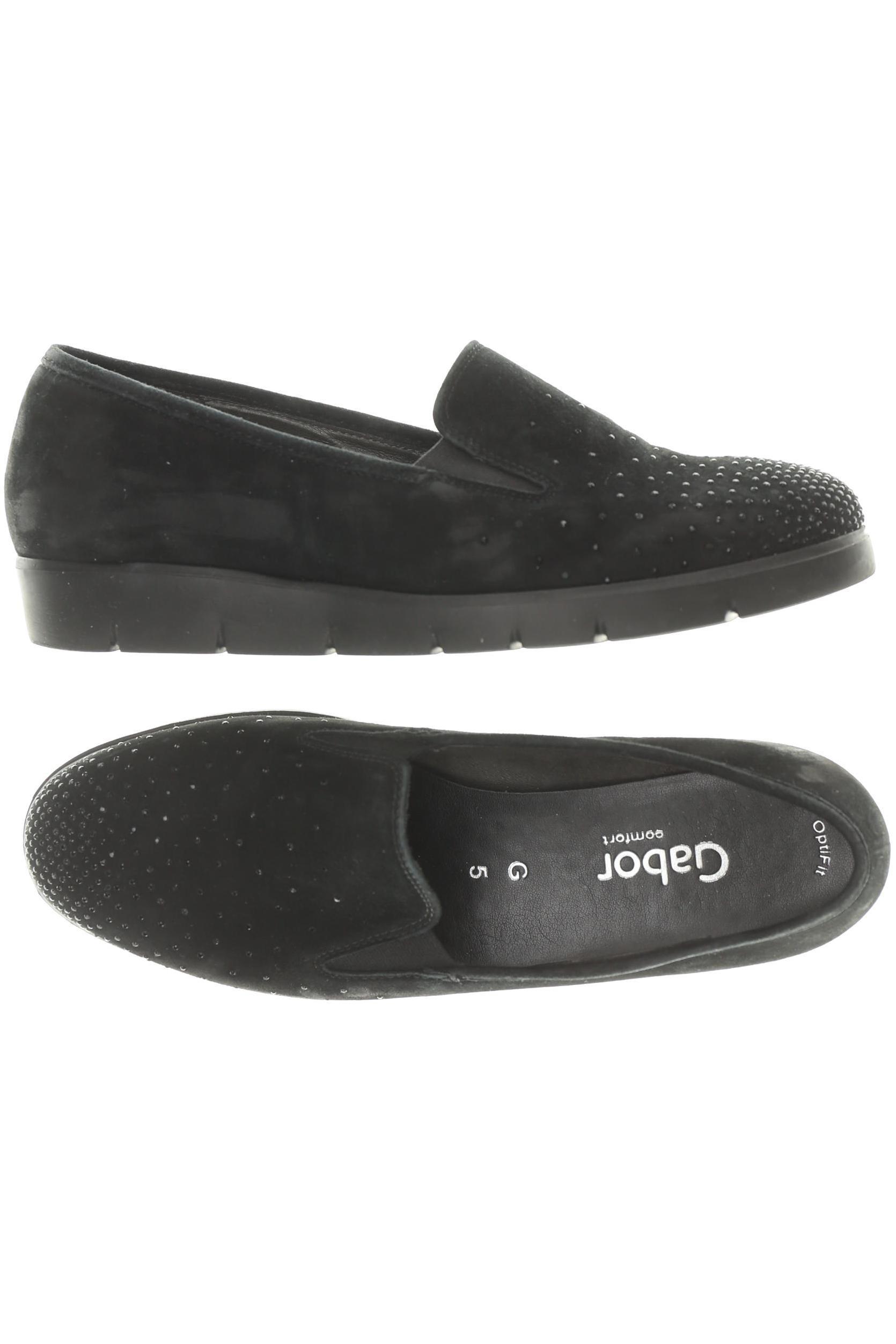 

Gabor Damen Halbschuh, schwarz, Gr. 5