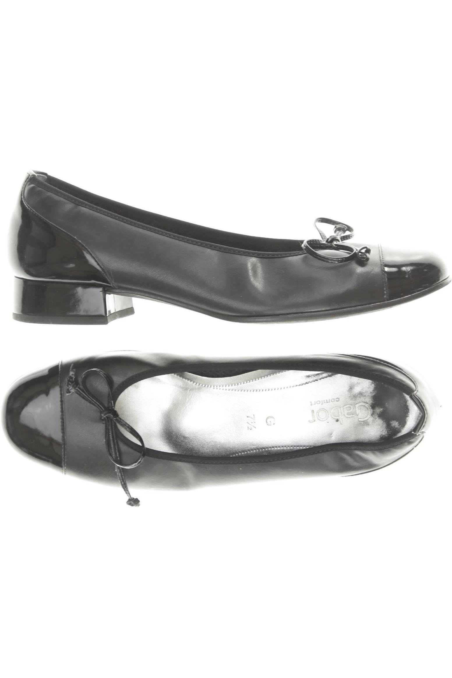

Gabor Damen Ballerinas, schwarz, Gr. 7.5