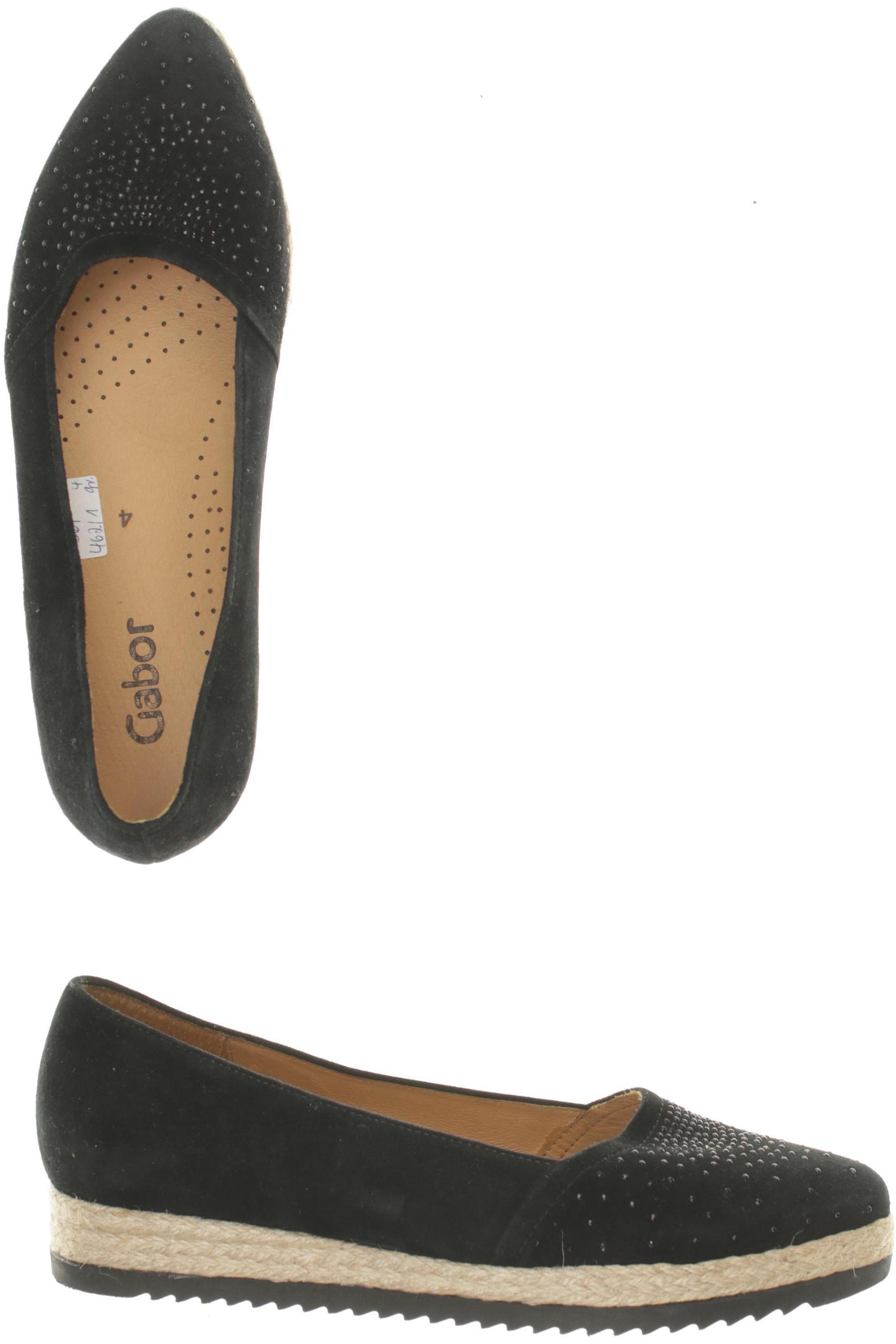 

Gabor Damen Ballerinas, schwarz, Gr. 4