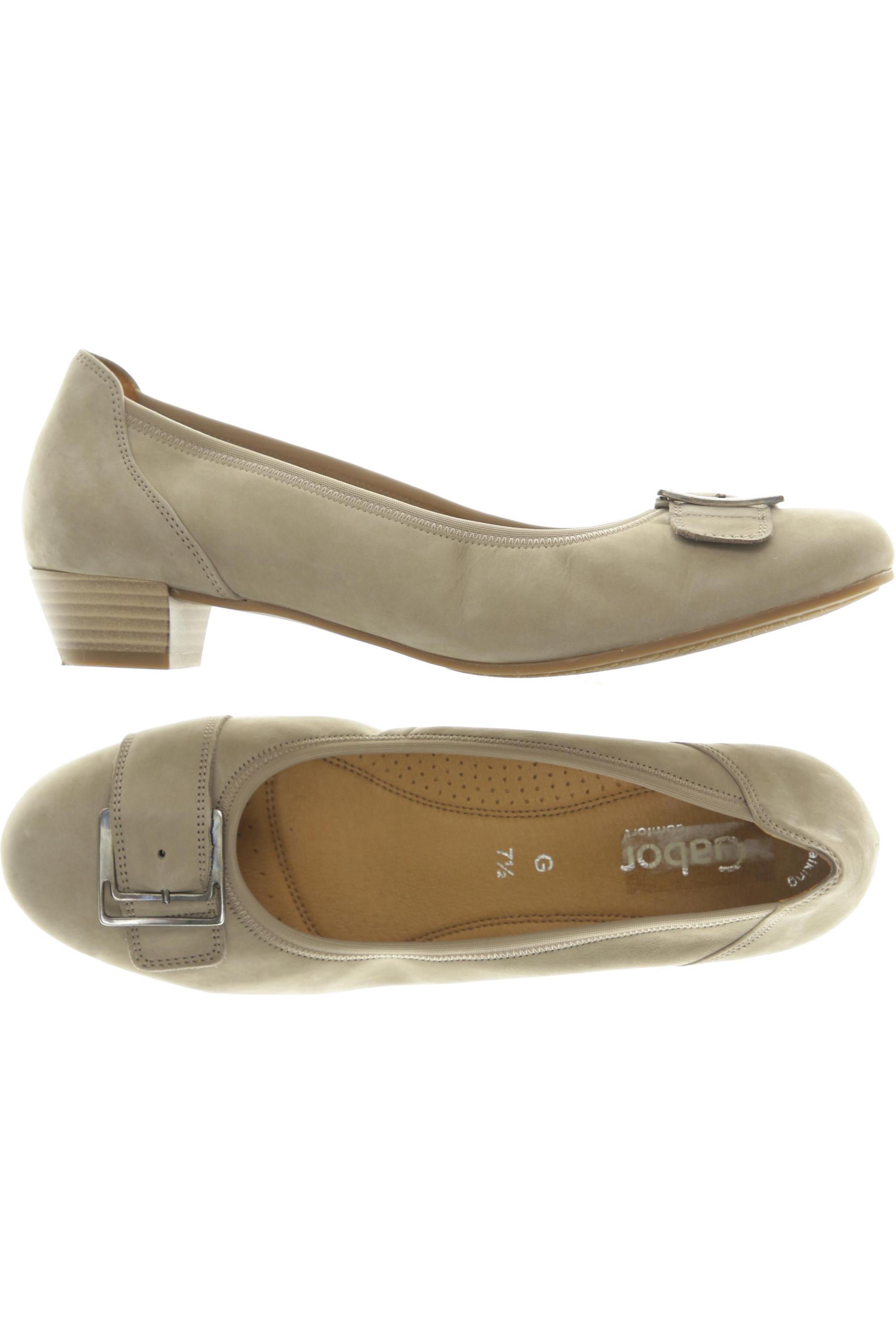 

Gabor Damen Pumps, beige, Gr. 7.5