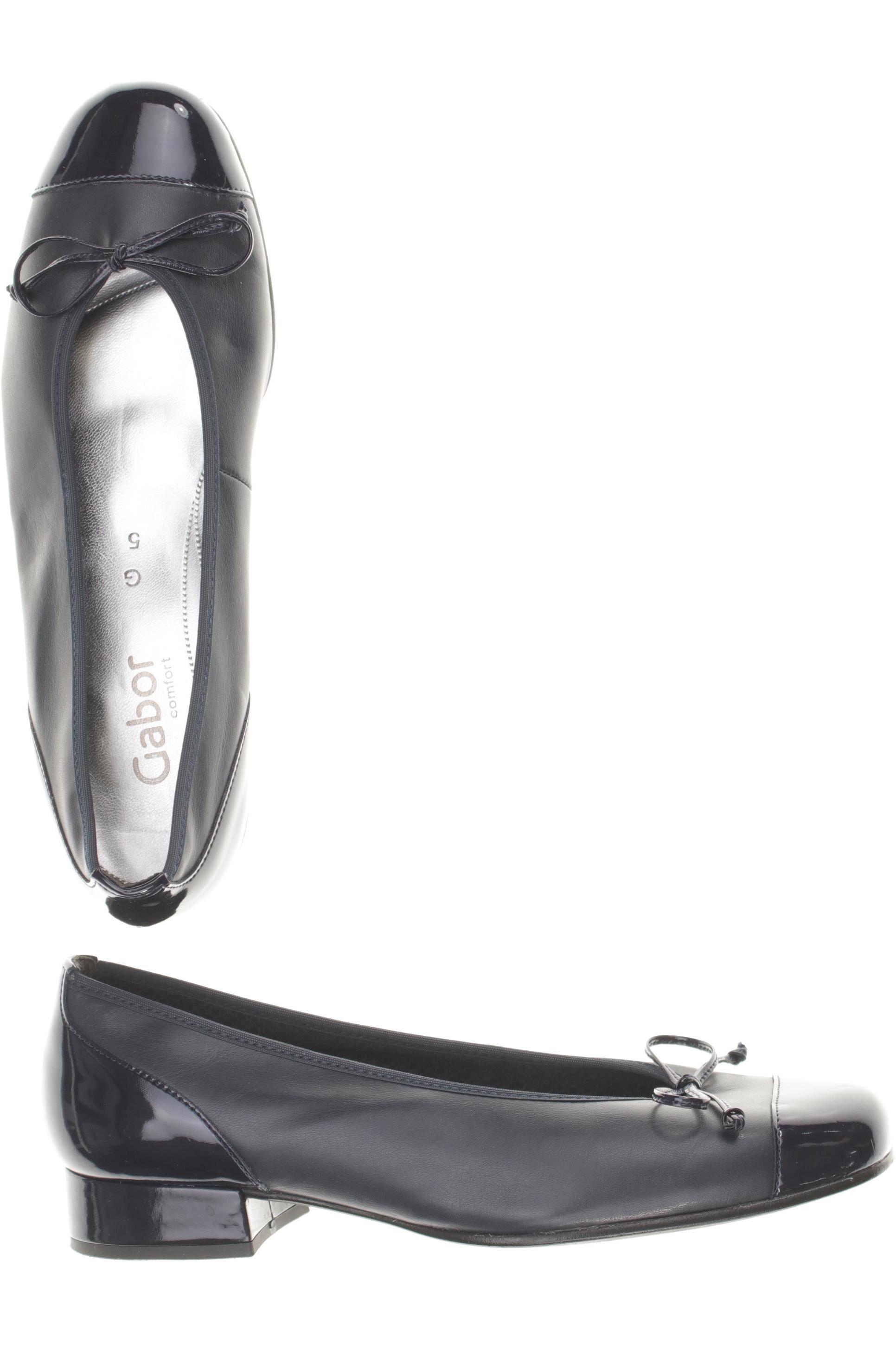 

Gabor Damen Ballerinas, blau, Gr. 5