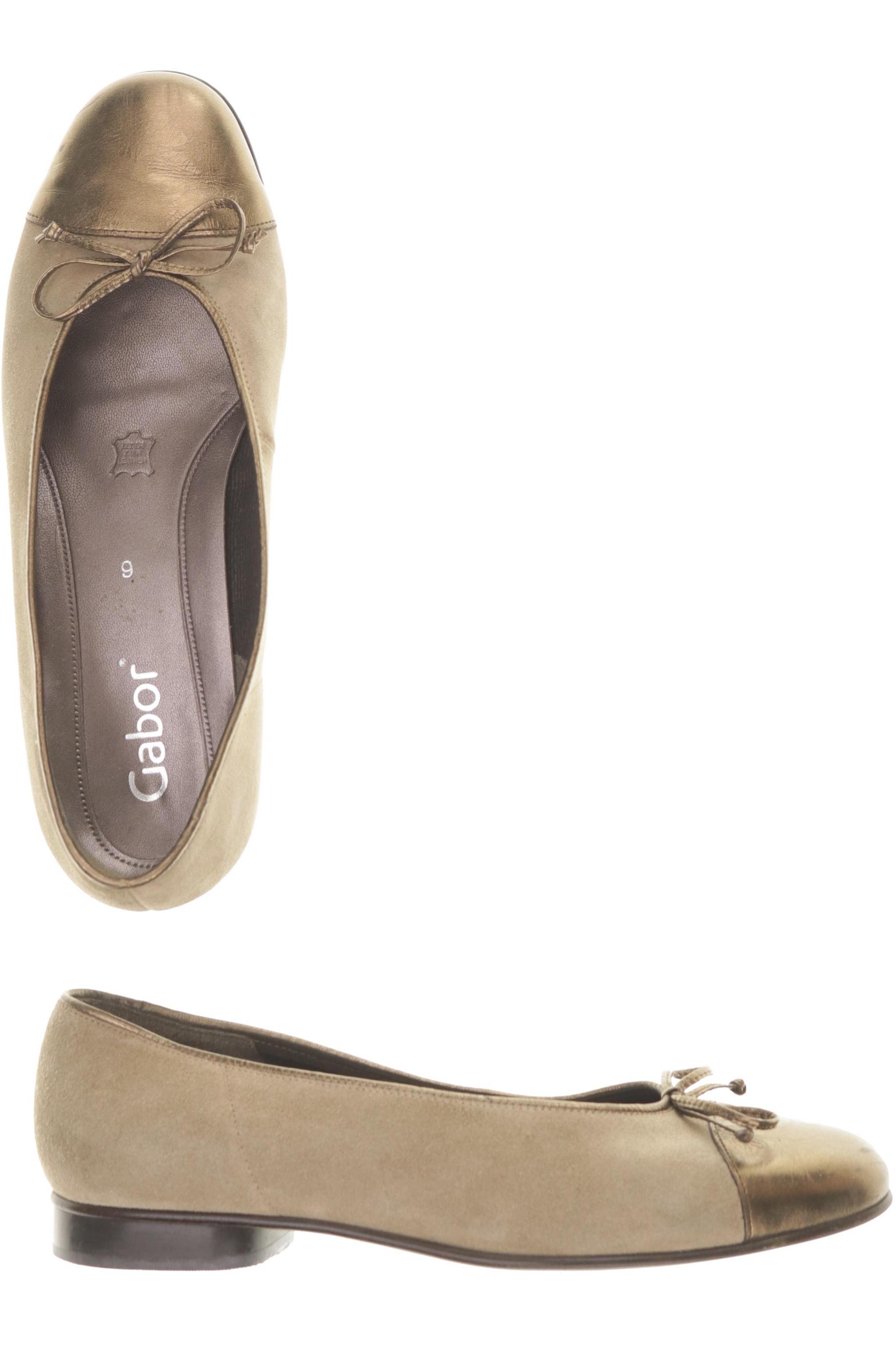 

Gabor Damen Ballerinas, beige, Gr. 6