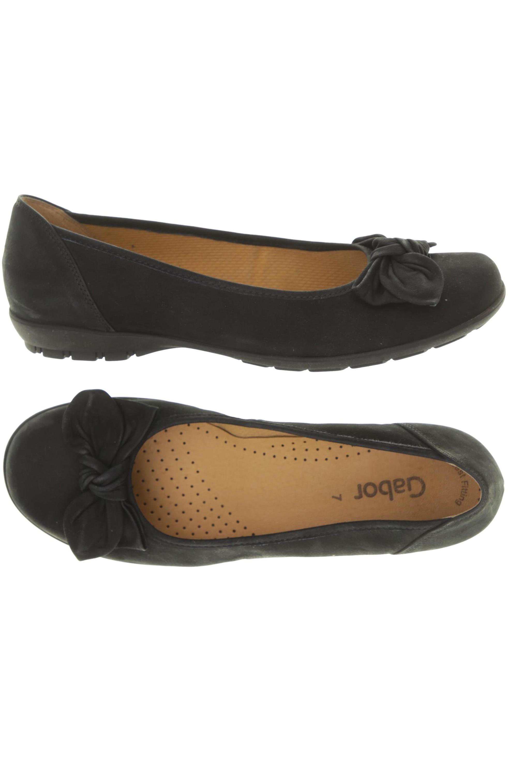 

Gabor Damen Ballerinas, schwarz, Gr. 7