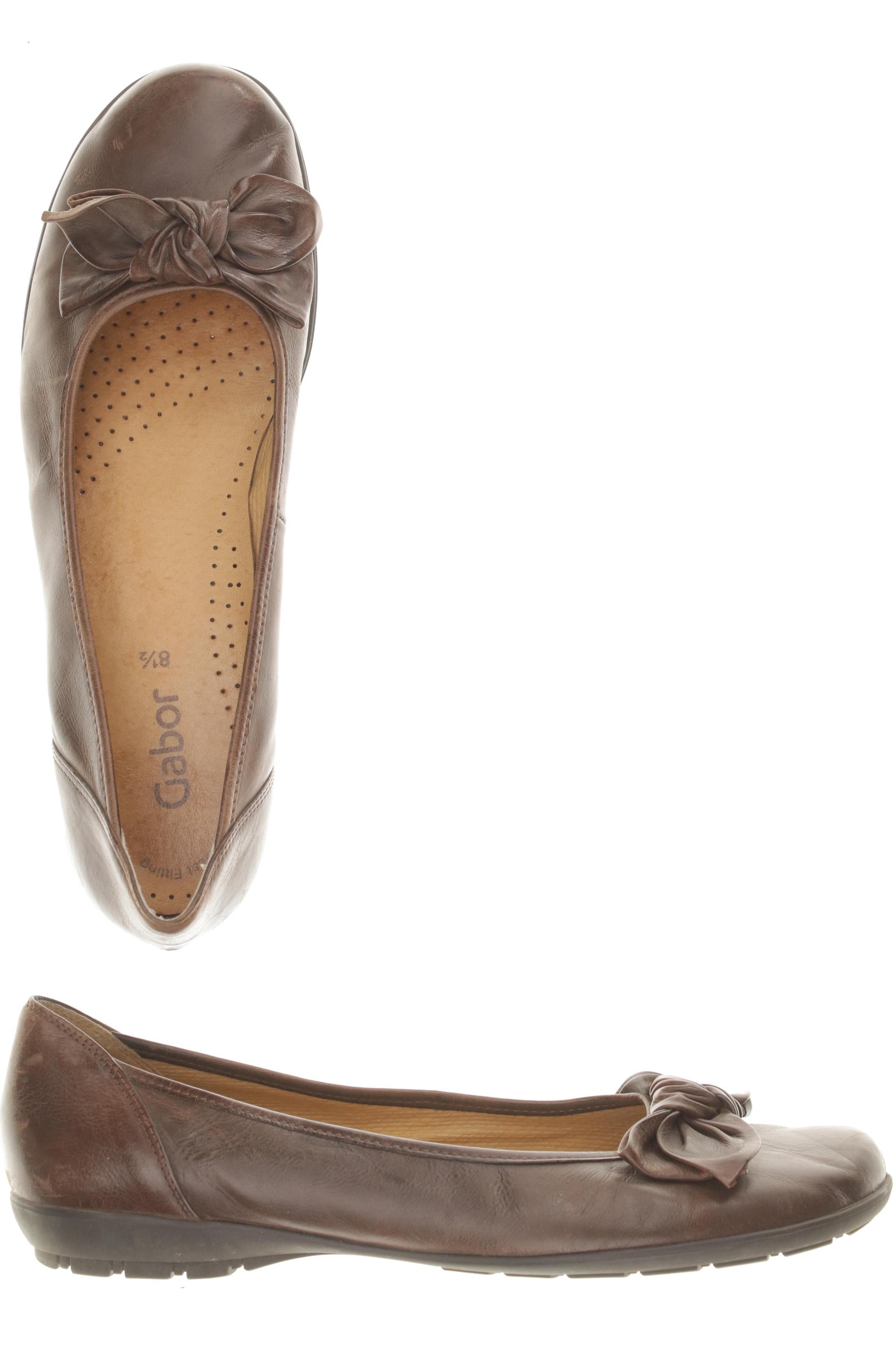 

Gabor Damen Ballerinas, braun, Gr. 8.5