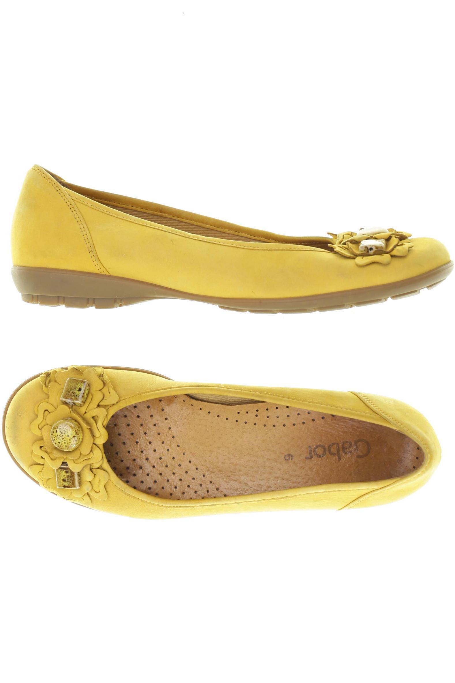 

Gabor Damen Ballerinas, gelb, Gr. 6