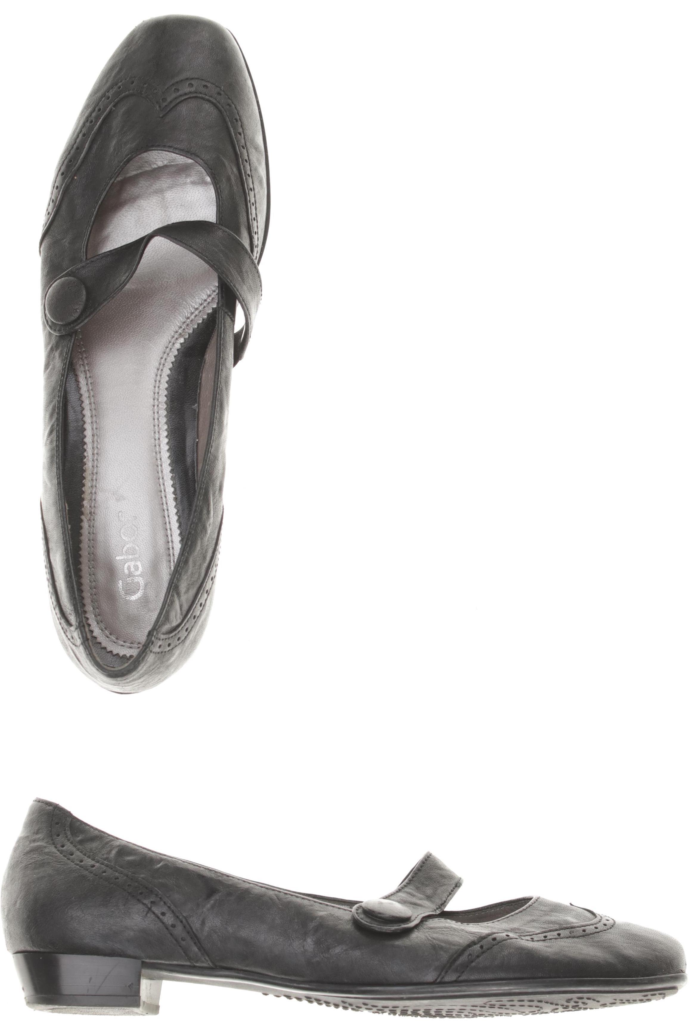 

Gabor Damen Ballerinas, schwarz, Gr. 7.5