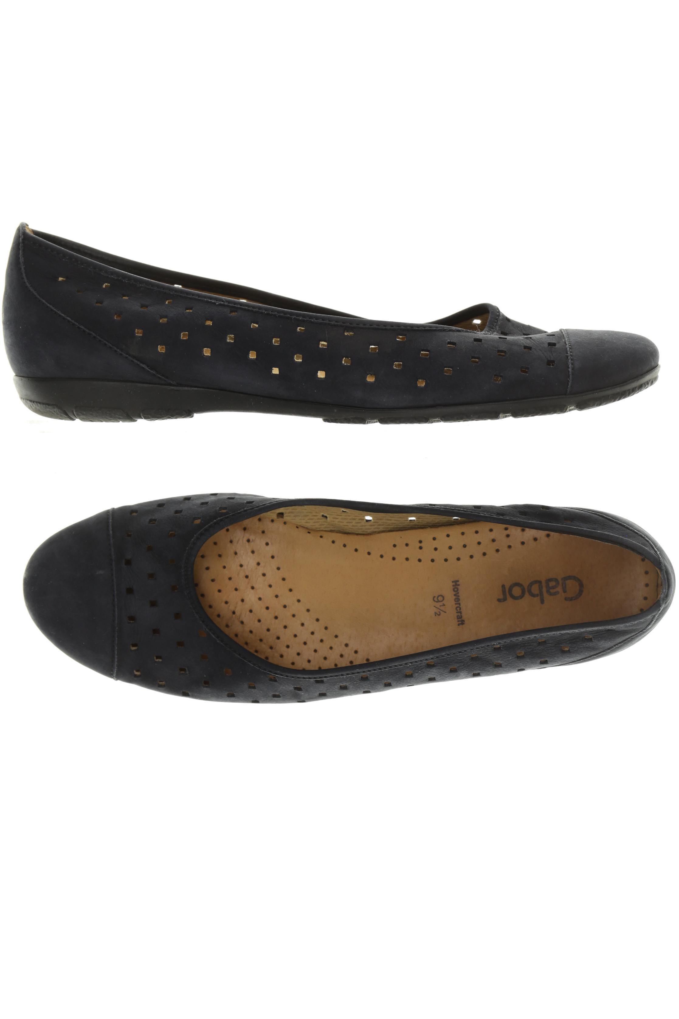 

Gabor Damen Ballerinas, blau, Gr. 9.5
