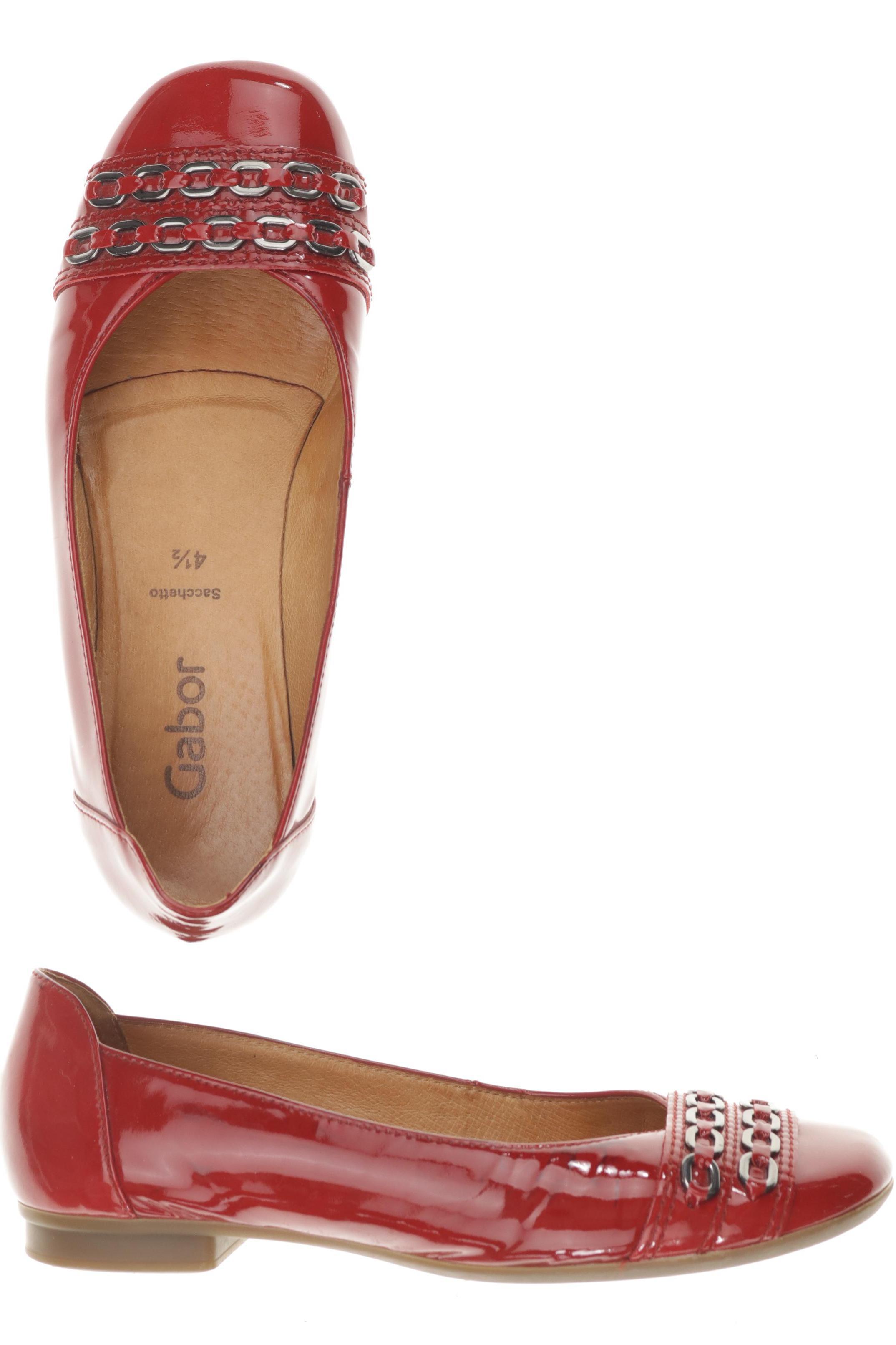 

Gabor Damen Ballerinas, rot, Gr. 4.5