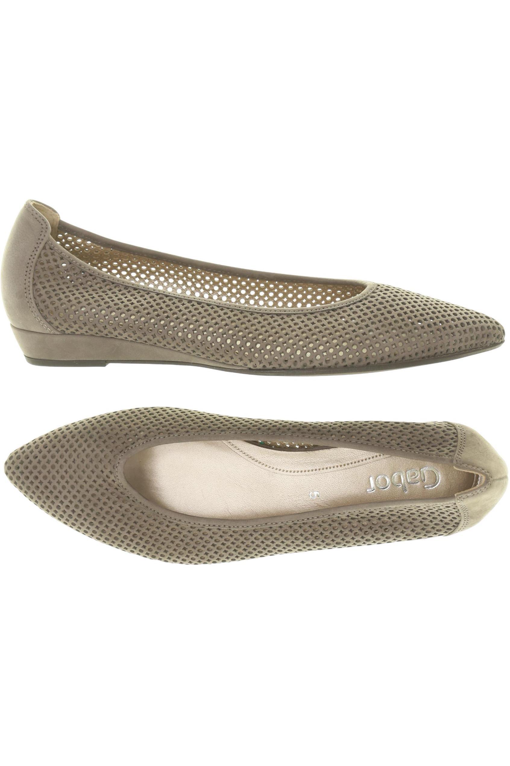

Gabor Damen Ballerinas, beige, Gr. 5