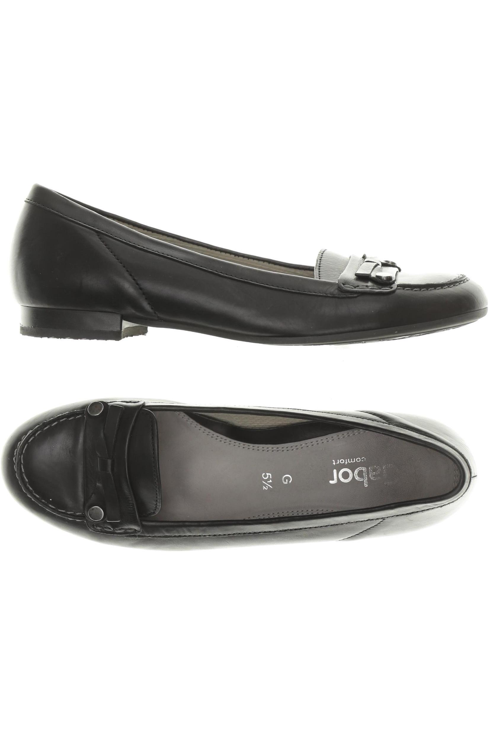 

Gabor Damen Ballerinas, schwarz, Gr. 5.5