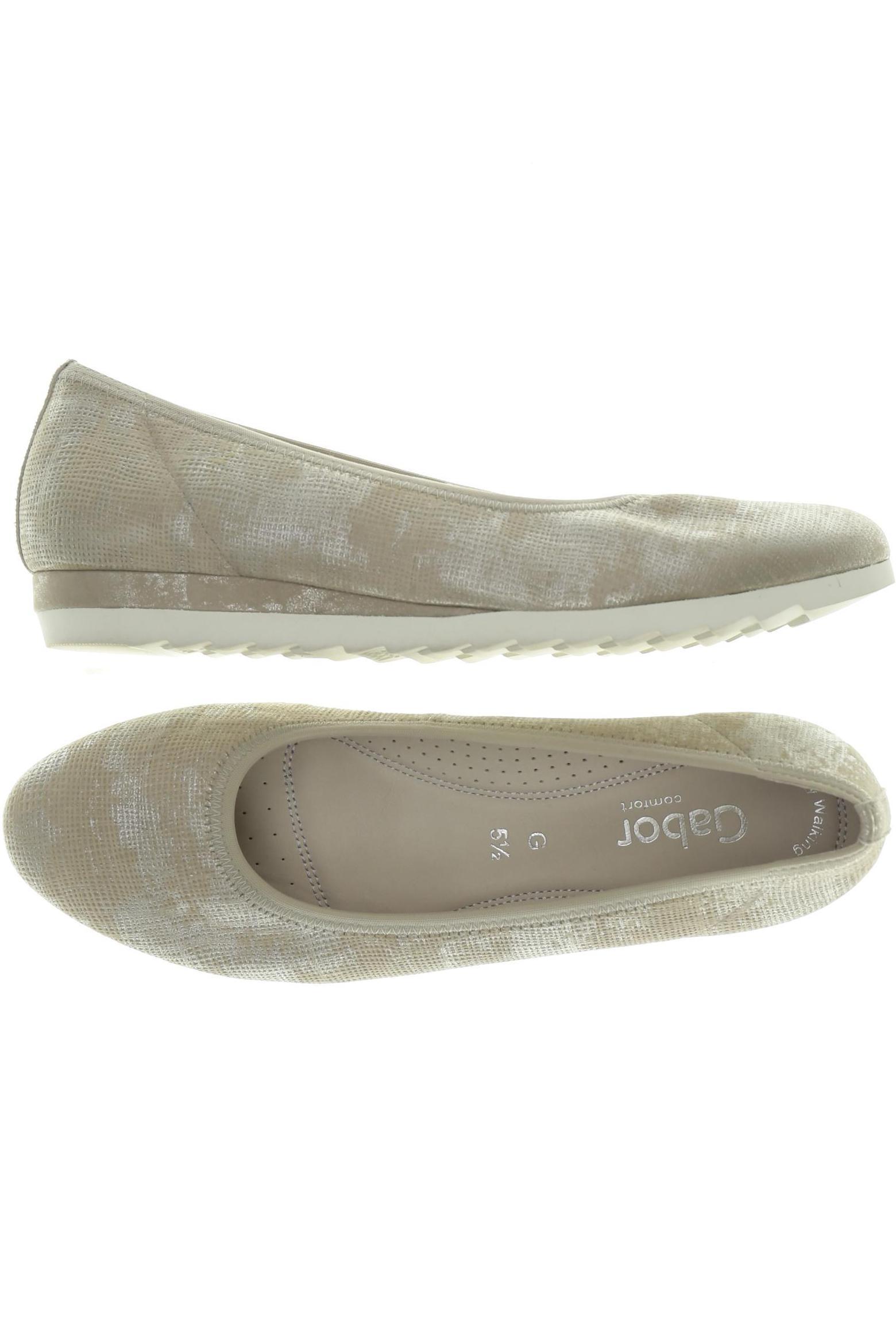 

Gabor Damen Ballerinas, beige, Gr. 5.5