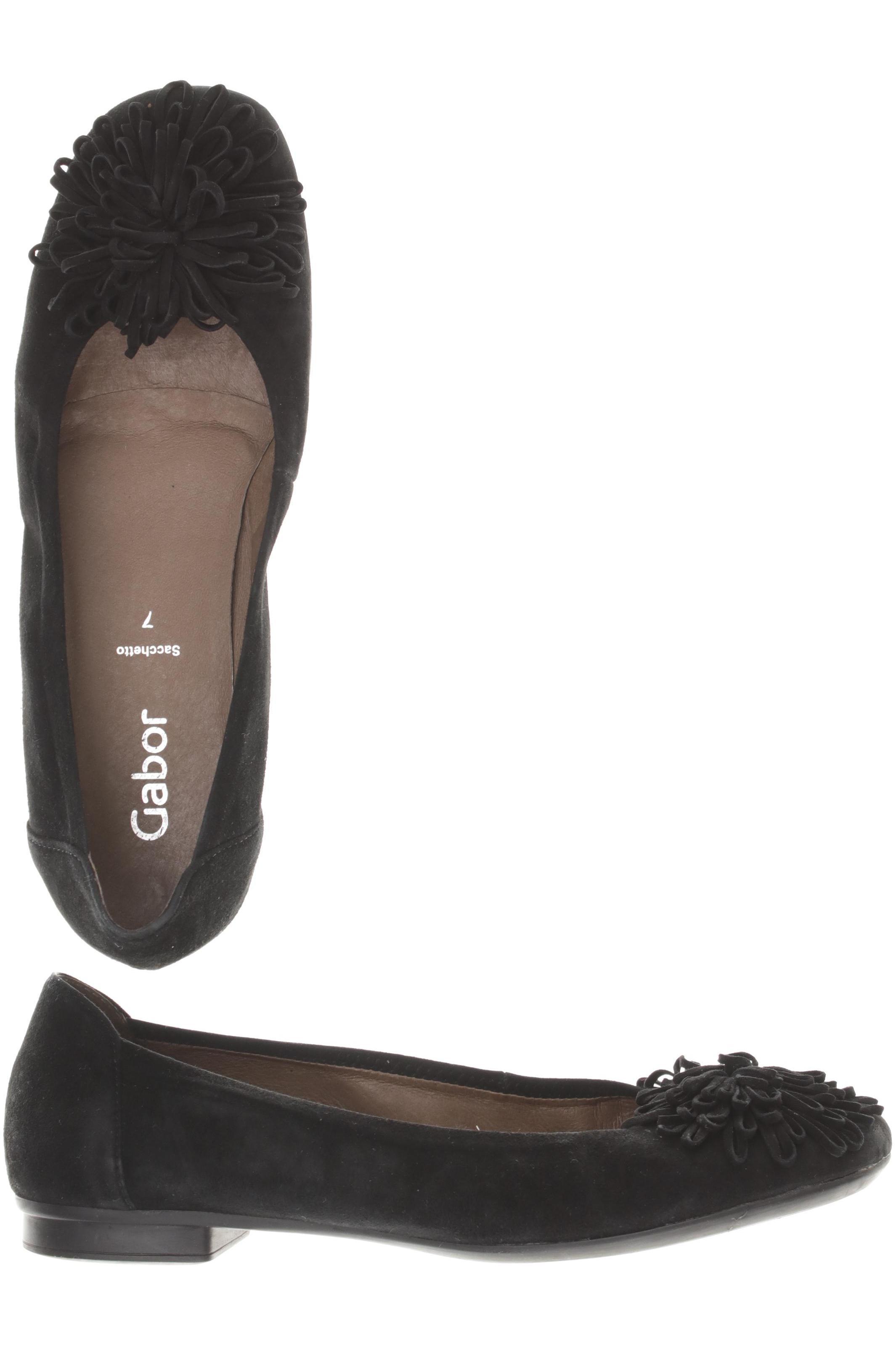 

Gabor Damen Ballerinas, schwarz, Gr. 7