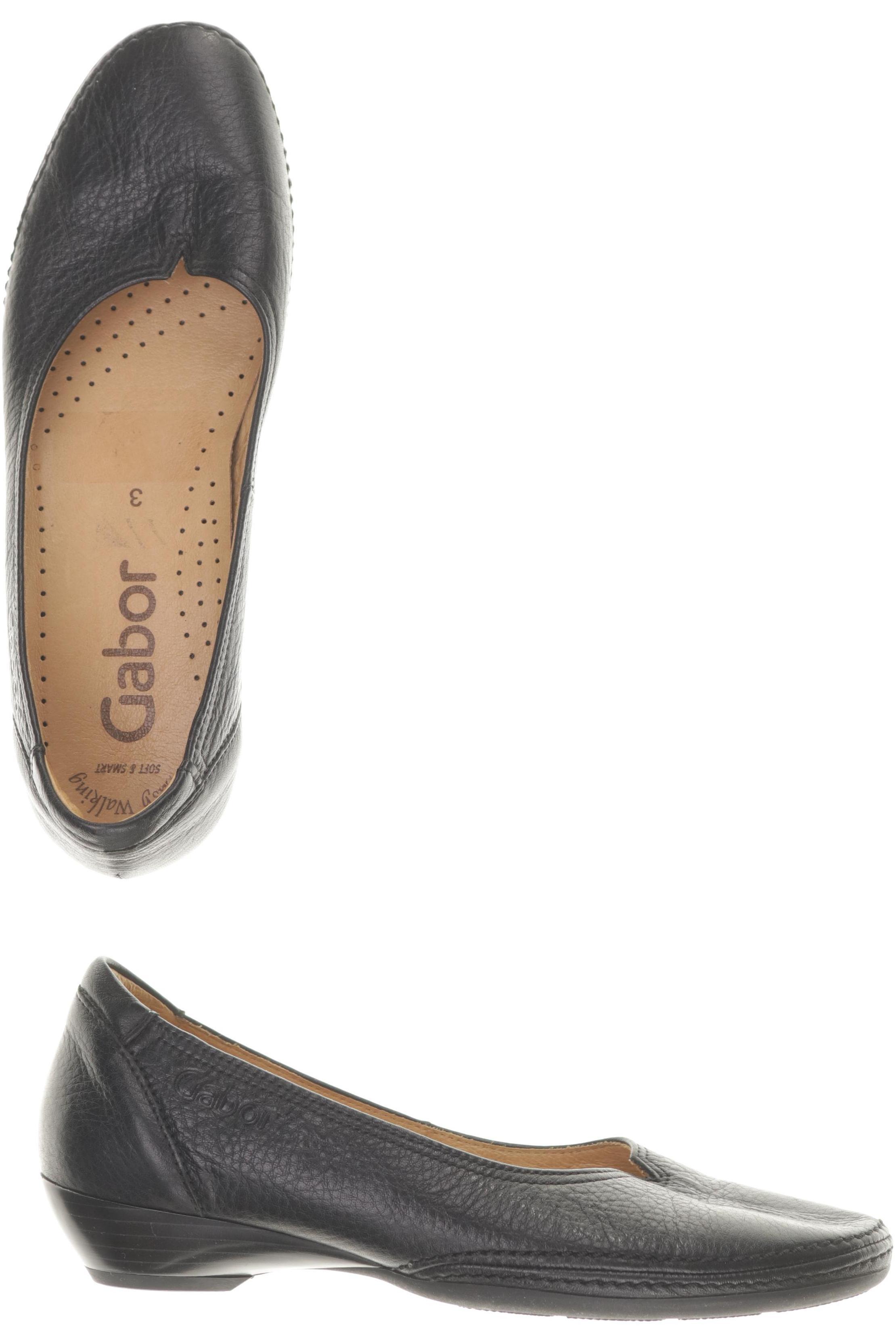

Gabor Damen Ballerinas, schwarz, Gr. 3