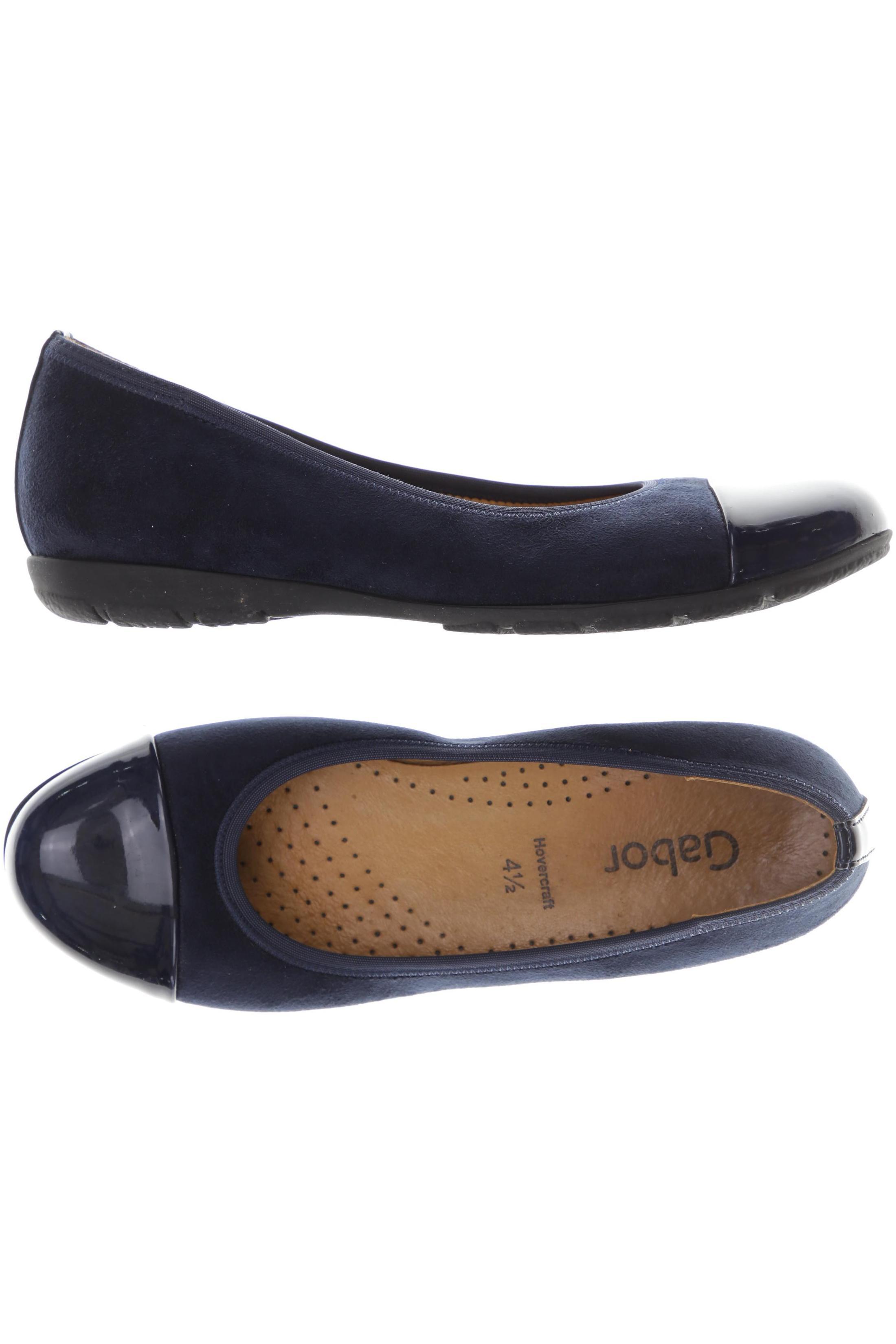

Gabor Damen Ballerinas, blau, Gr. 4.5