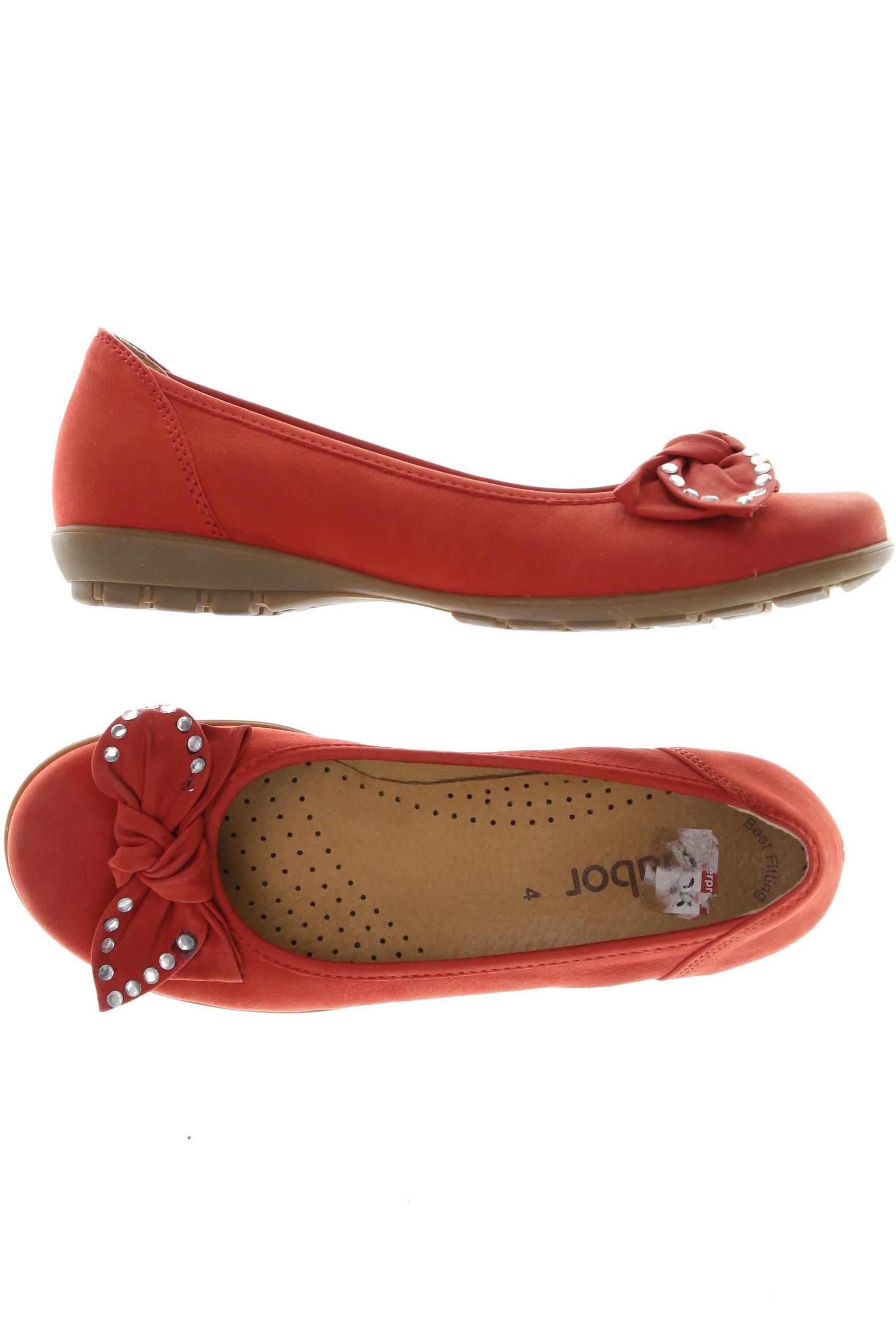 

Gabor Damen Ballerinas, rot, Gr. 4