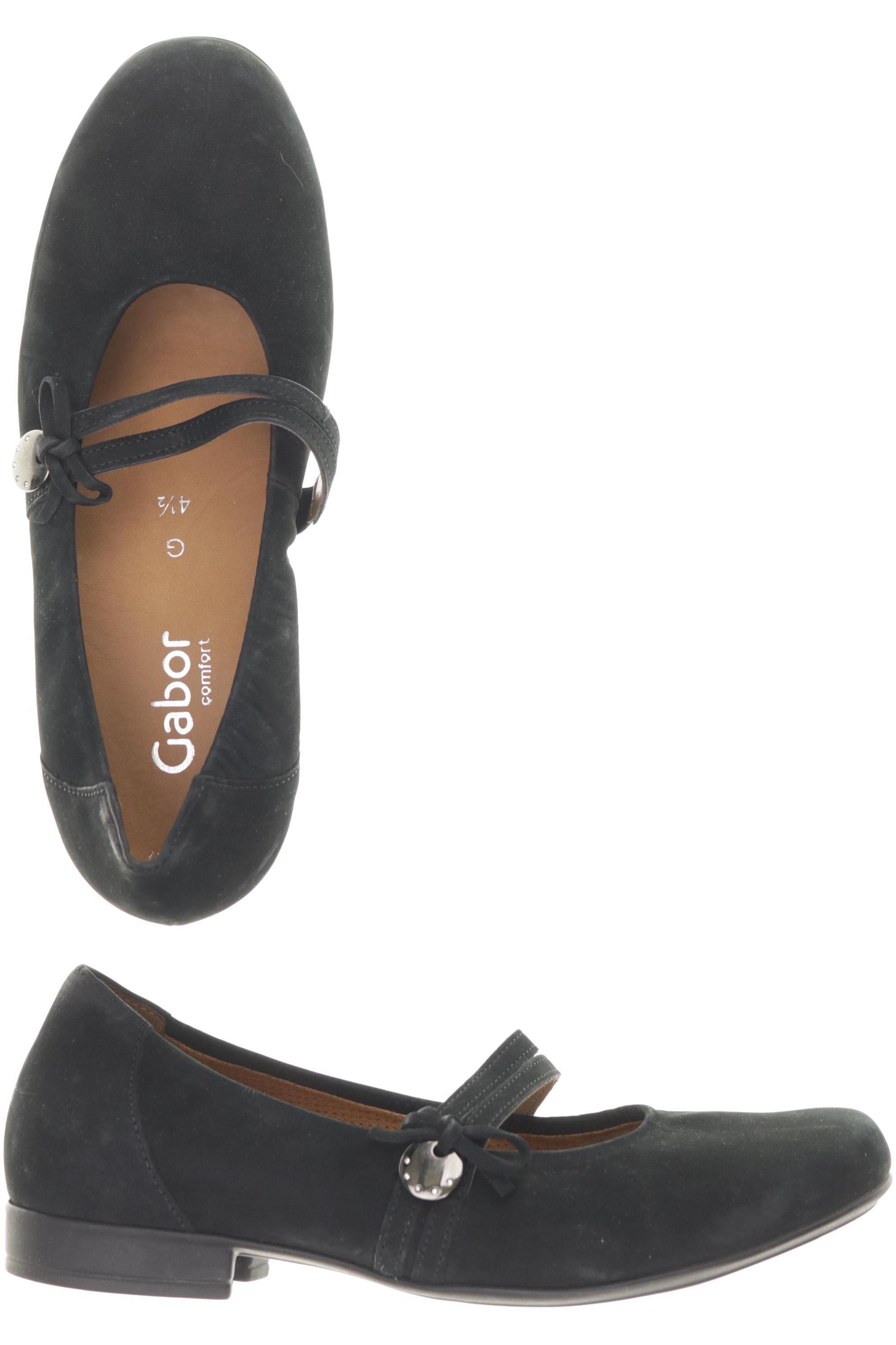 

Gabor Damen Ballerinas, schwarz, Gr. 4.5