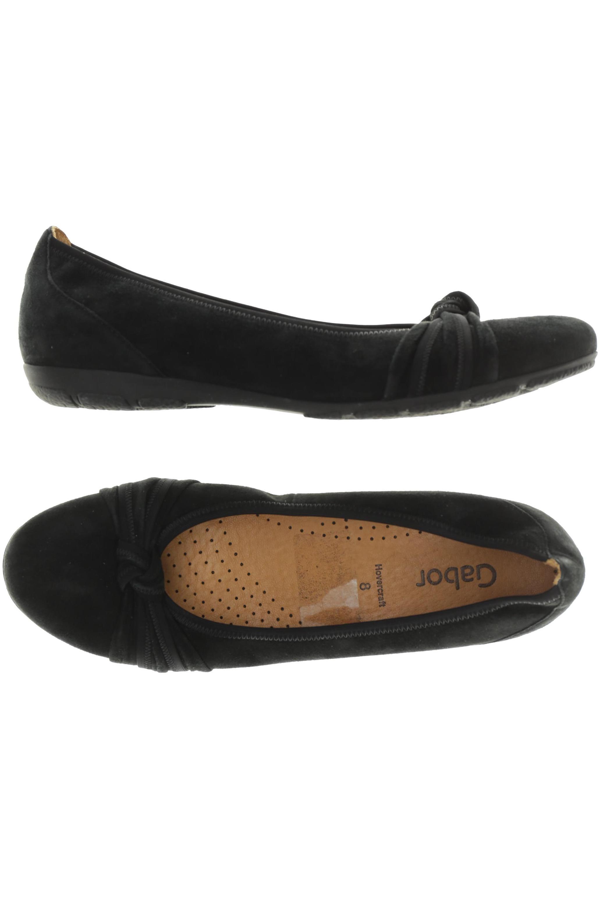 

Gabor Damen Ballerinas, schwarz, Gr. 8