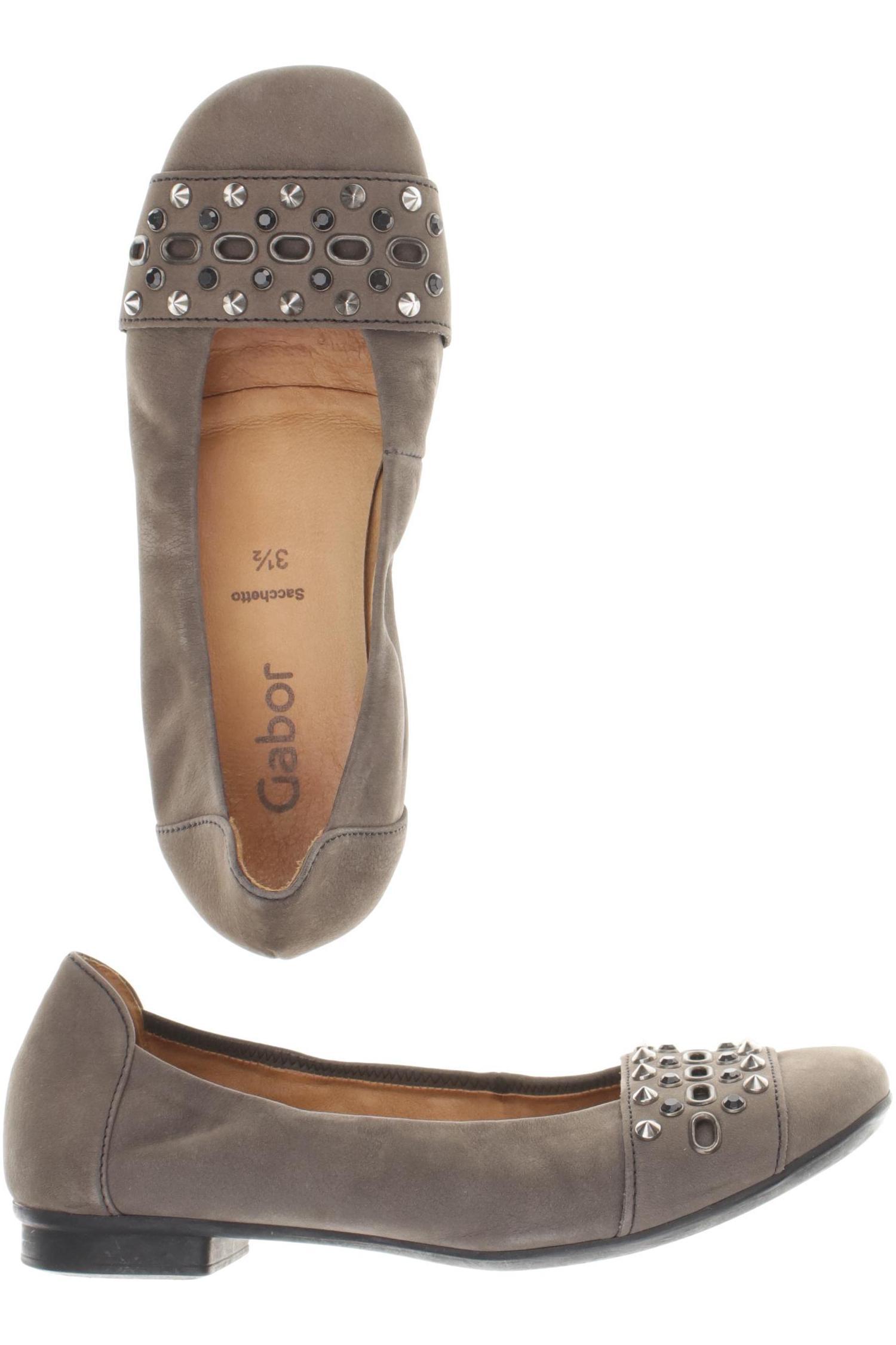 

Gabor Damen Ballerinas, grau, Gr. 3.5