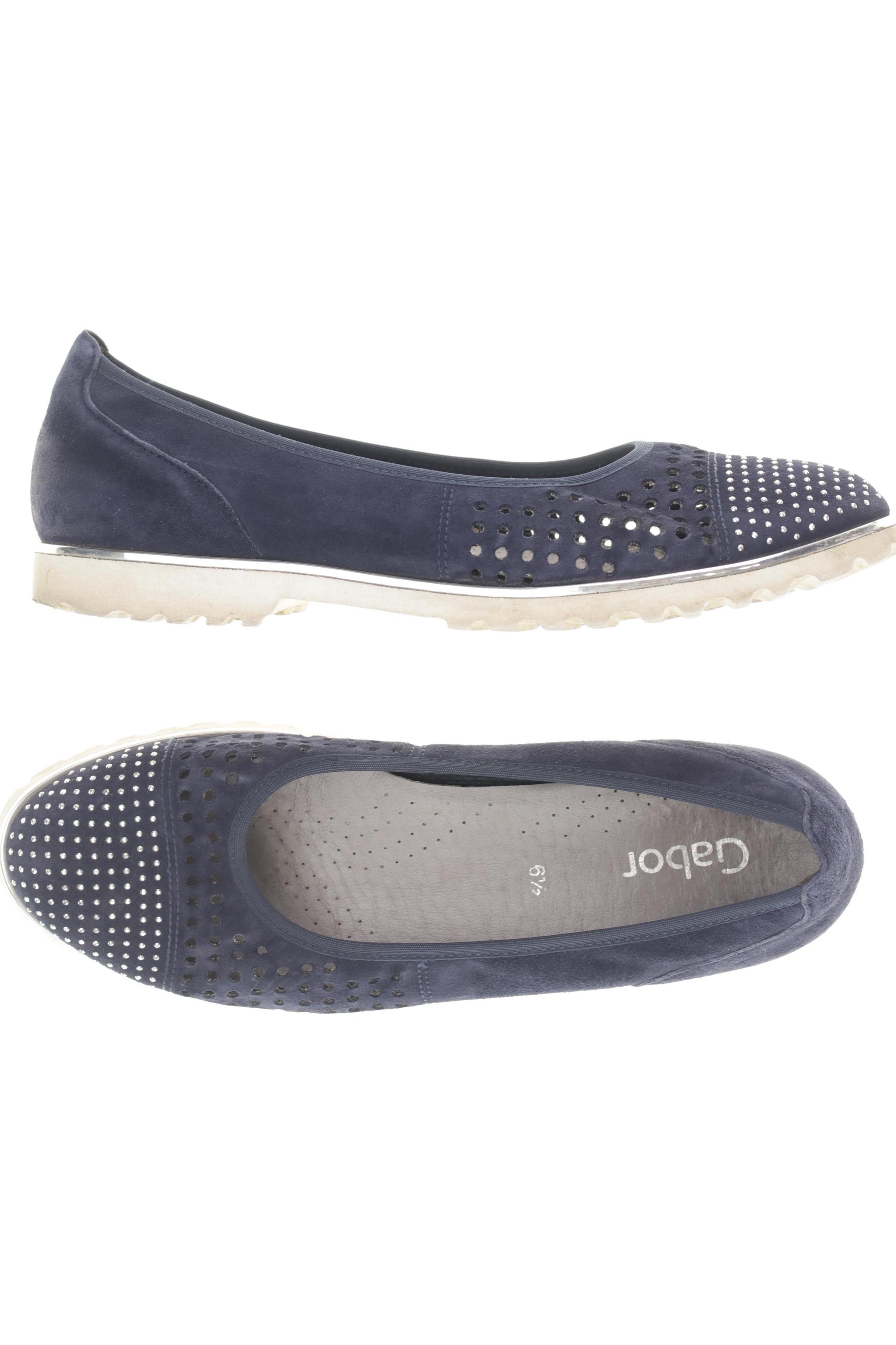 

Gabor Damen Ballerinas, blau, Gr. 6.5