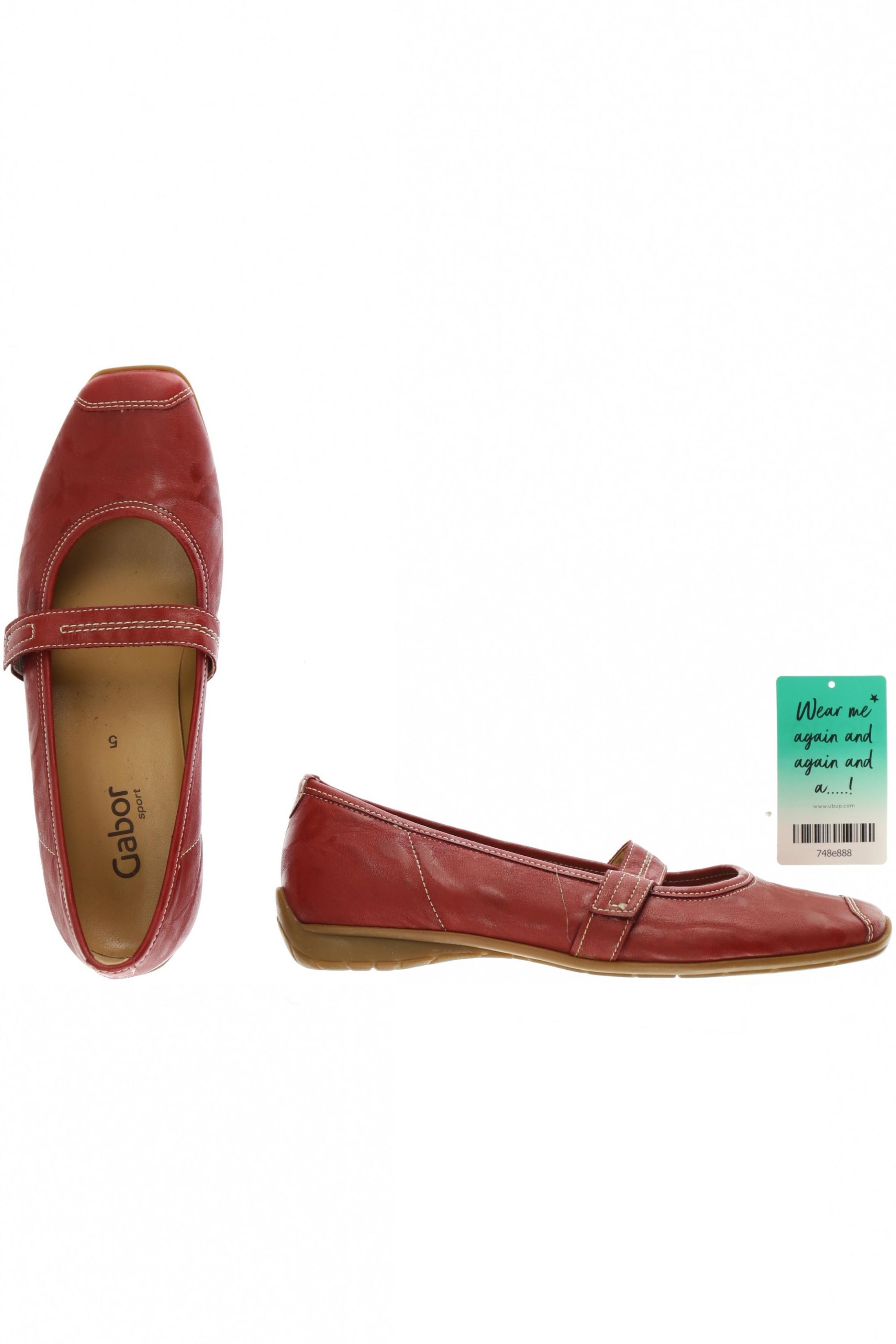 

Gabor Damen Ballerinas, rot, Gr. 5