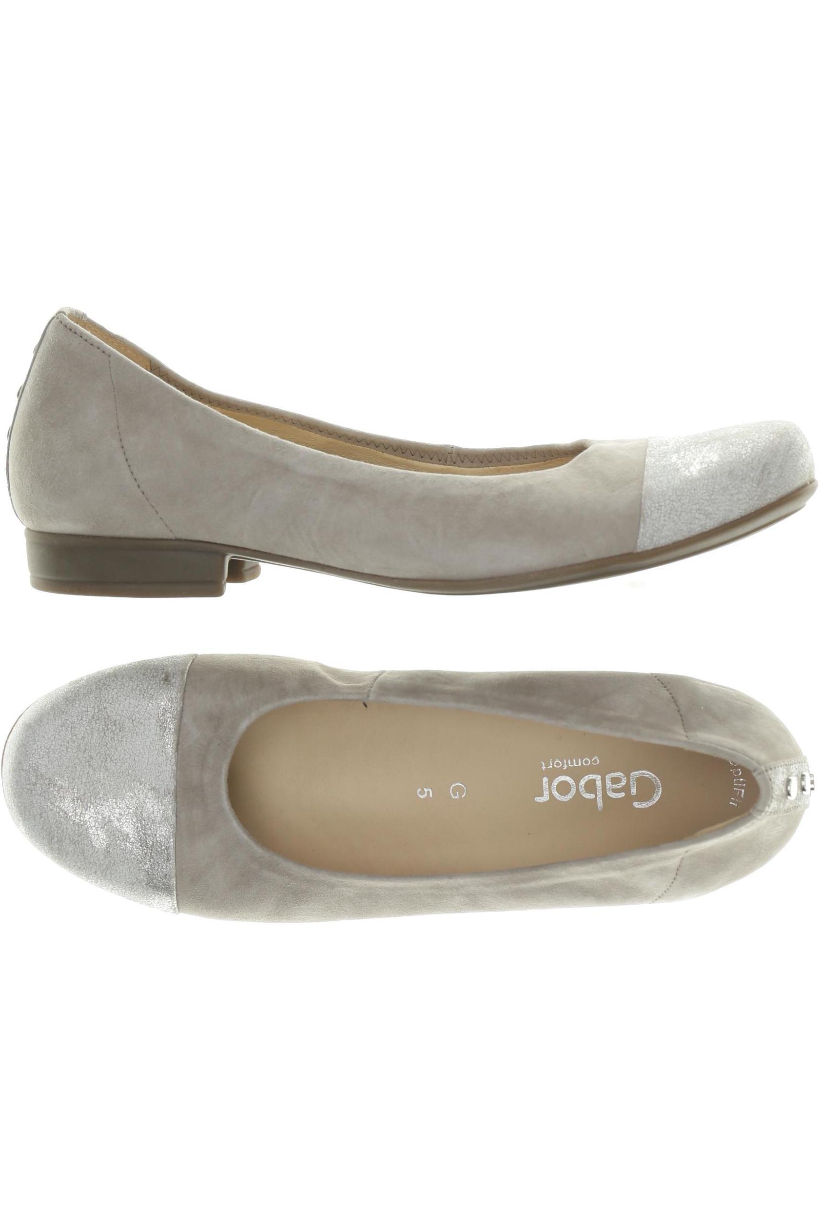 

Gabor Damen Ballerinas, grau, Gr. 5