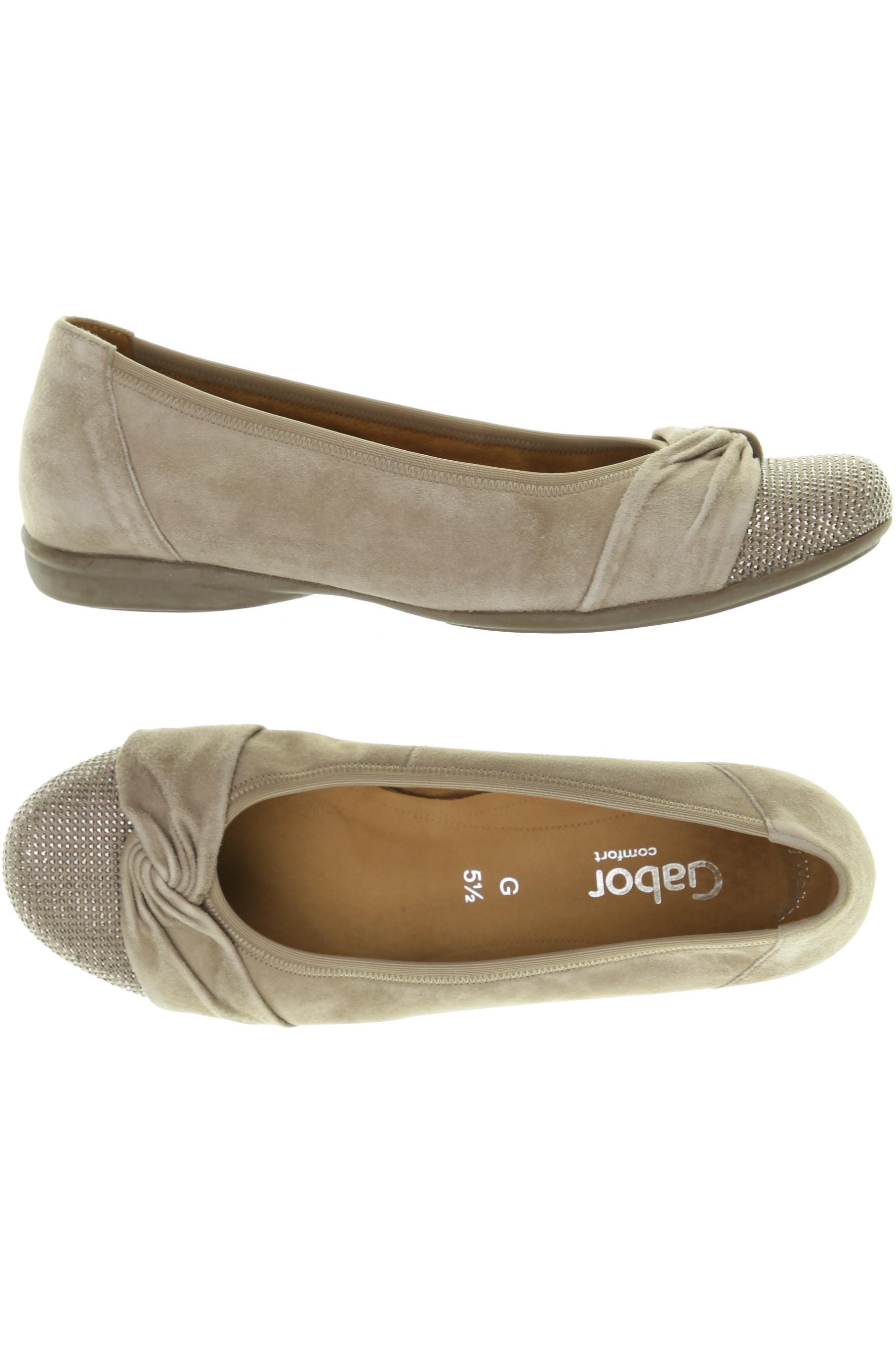 

Gabor Damen Ballerinas, beige, Gr. 5.5