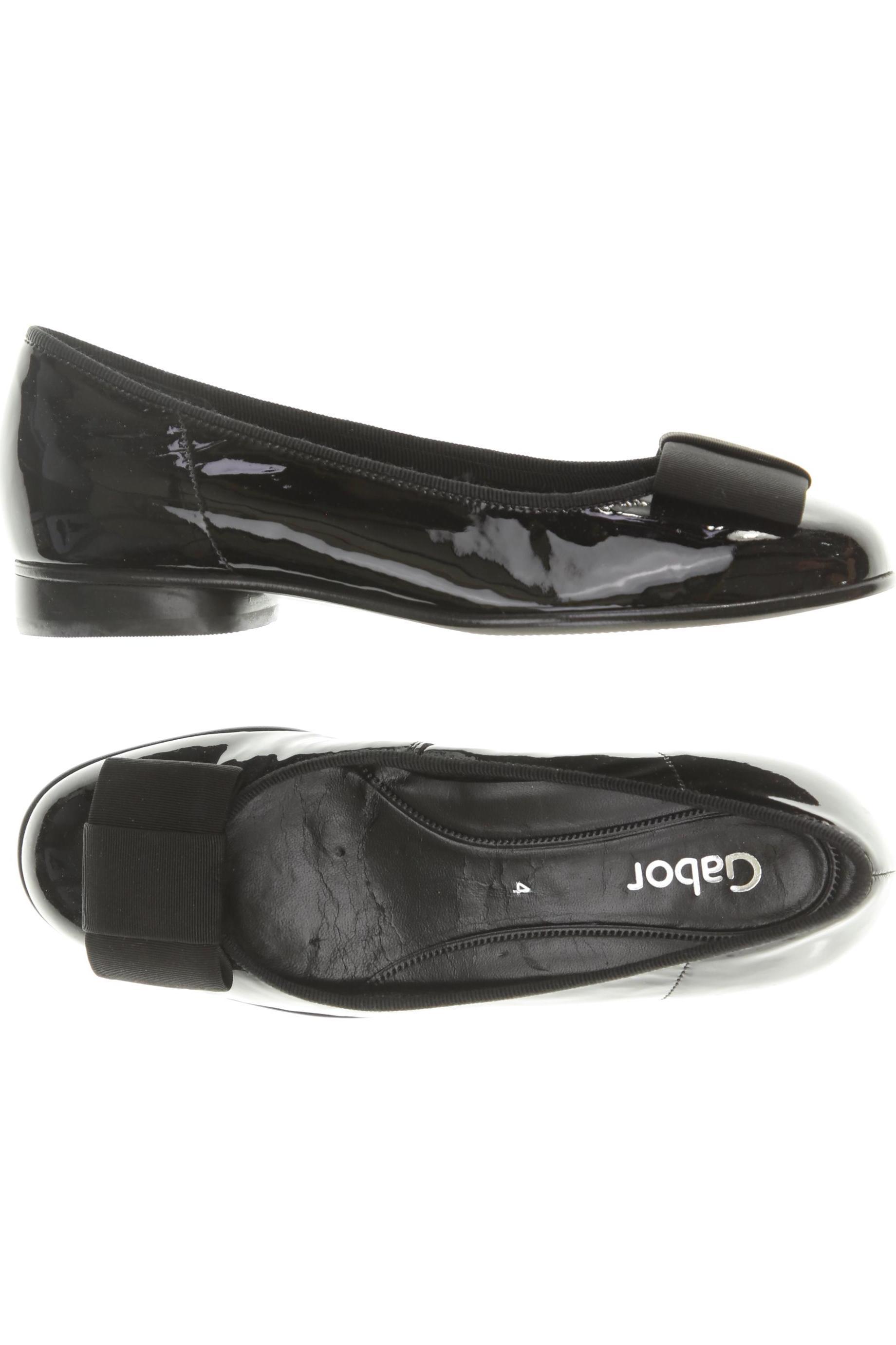 

Gabor Damen Ballerinas, schwarz, Gr. 4