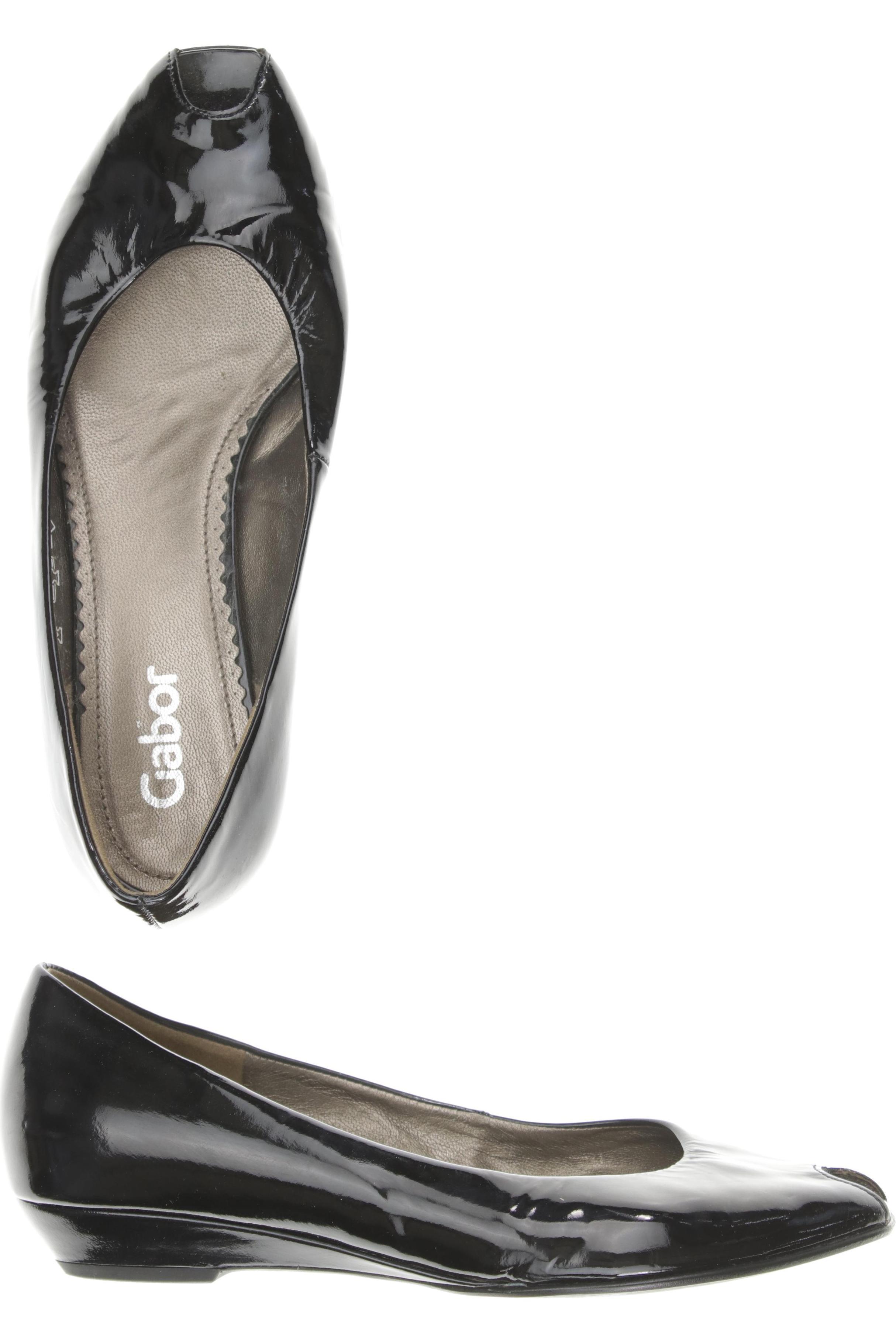 

Gabor Damen Ballerinas, schwarz, Gr. 4