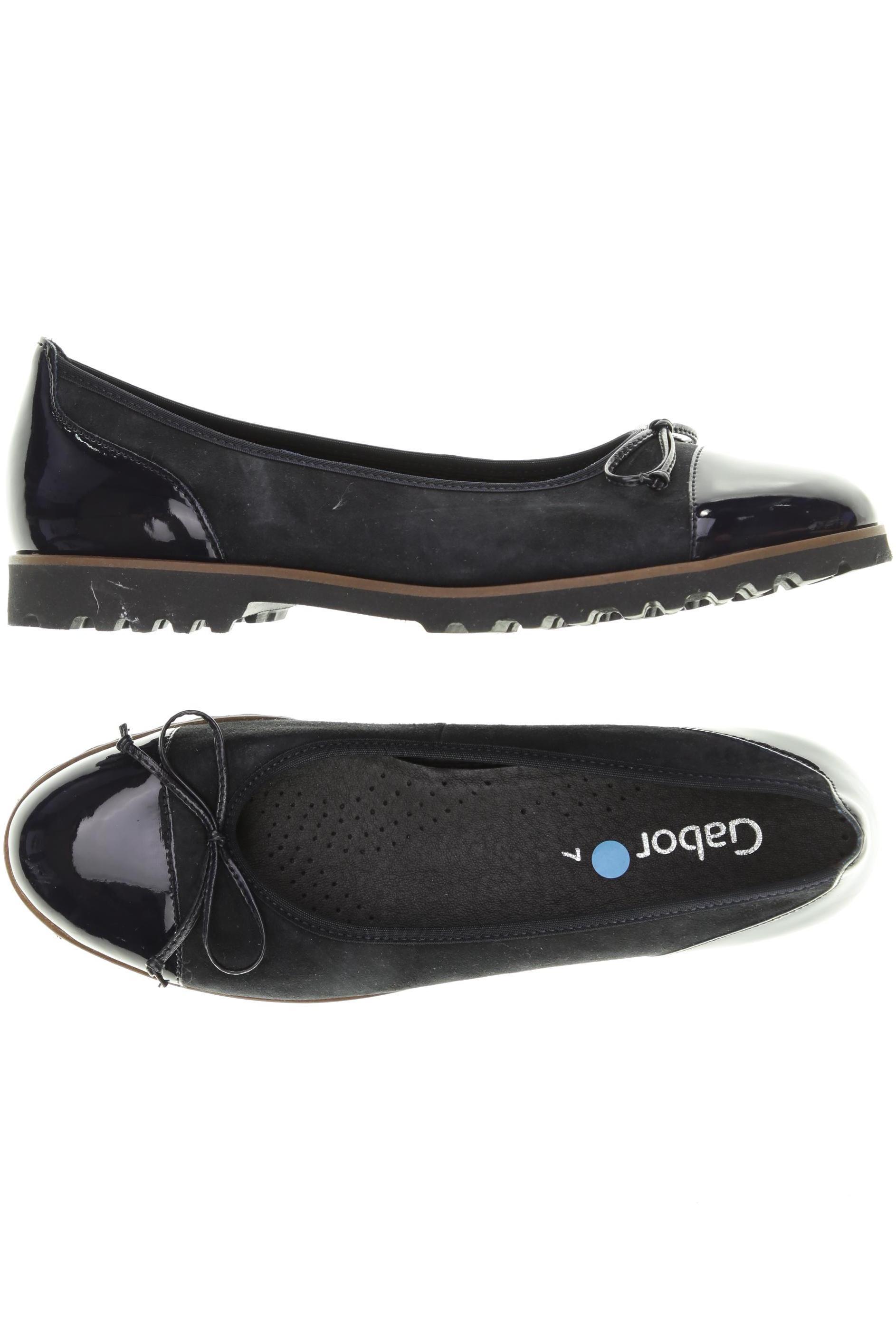 

Gabor Damen Ballerinas, blau, Gr. 7