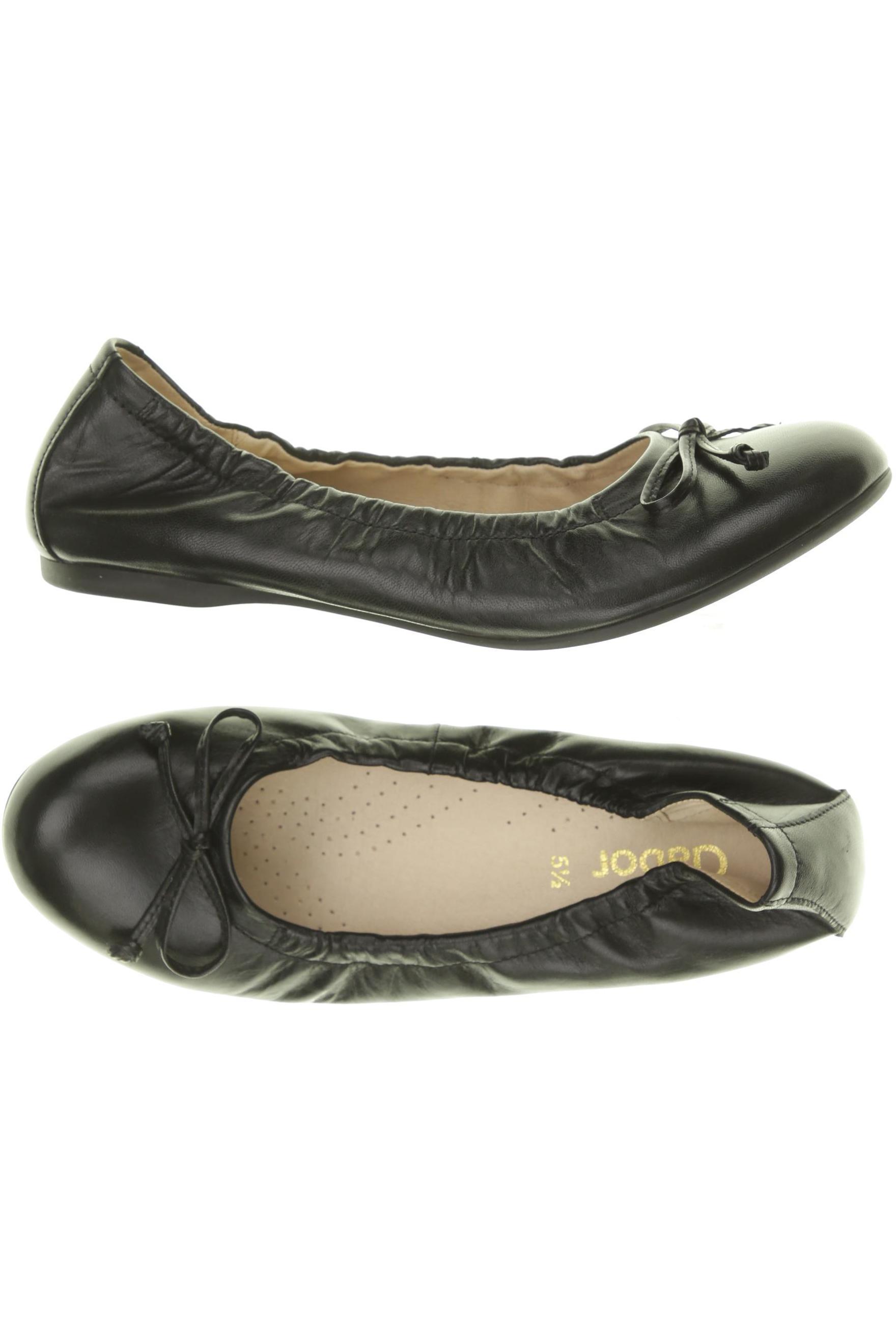 

Gabor Damen Ballerinas, schwarz, Gr. 5.5