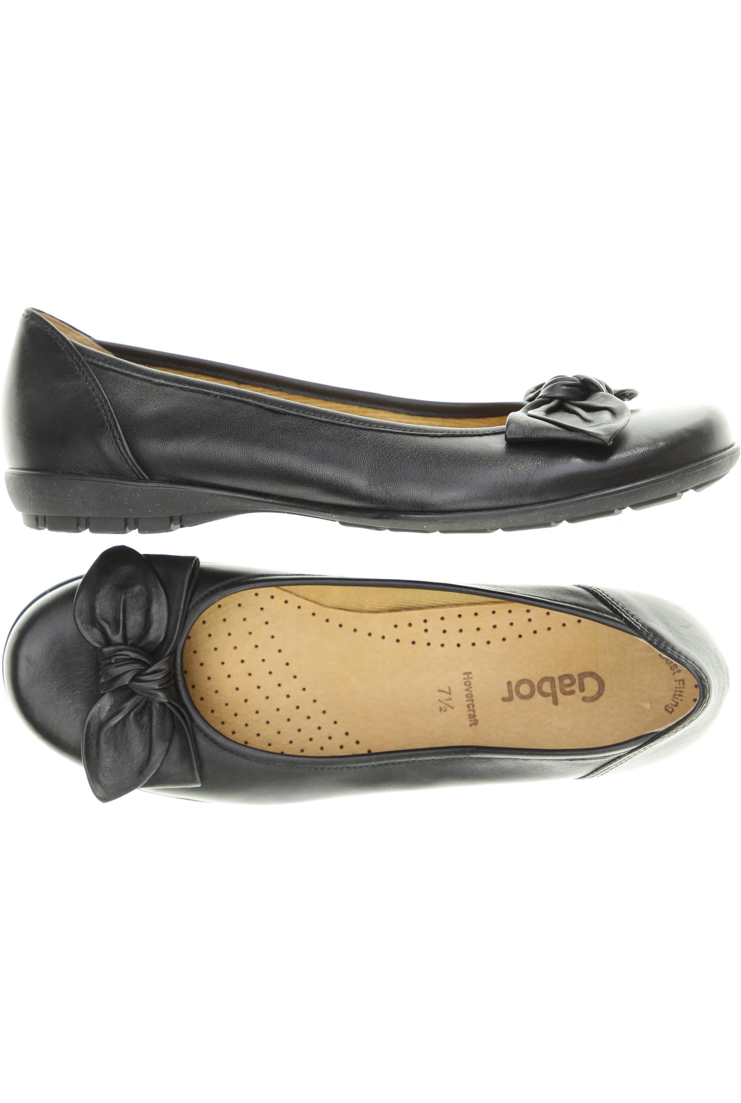 

Gabor Damen Ballerinas, schwarz, Gr. 7.5