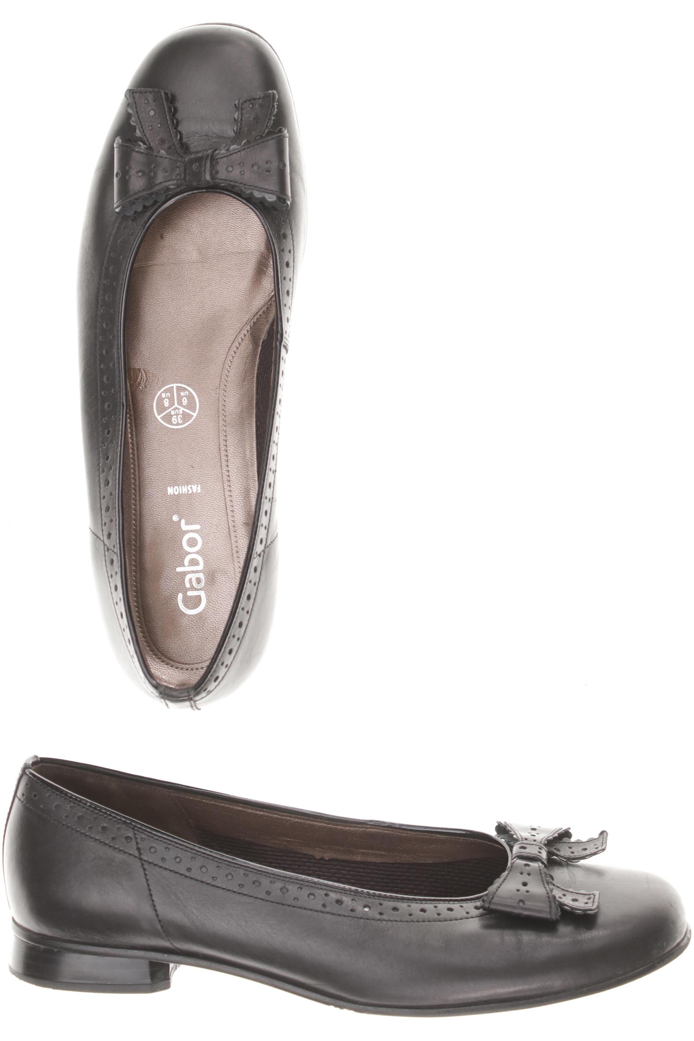 

Gabor Damen Ballerinas, schwarz, Gr. 6