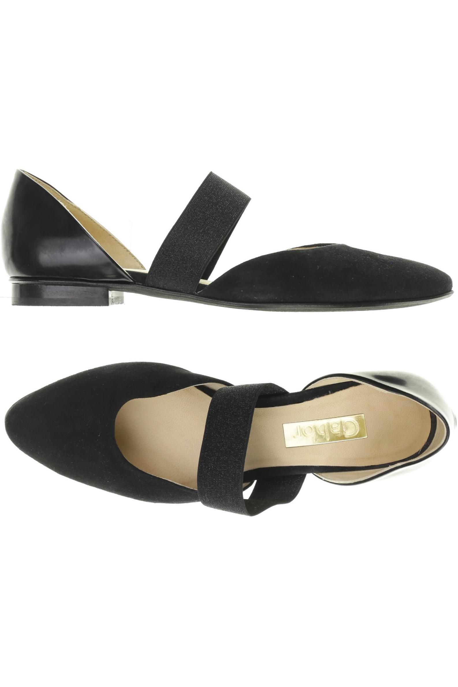 

Gabor Damen Ballerinas, schwarz, Gr. 5.5