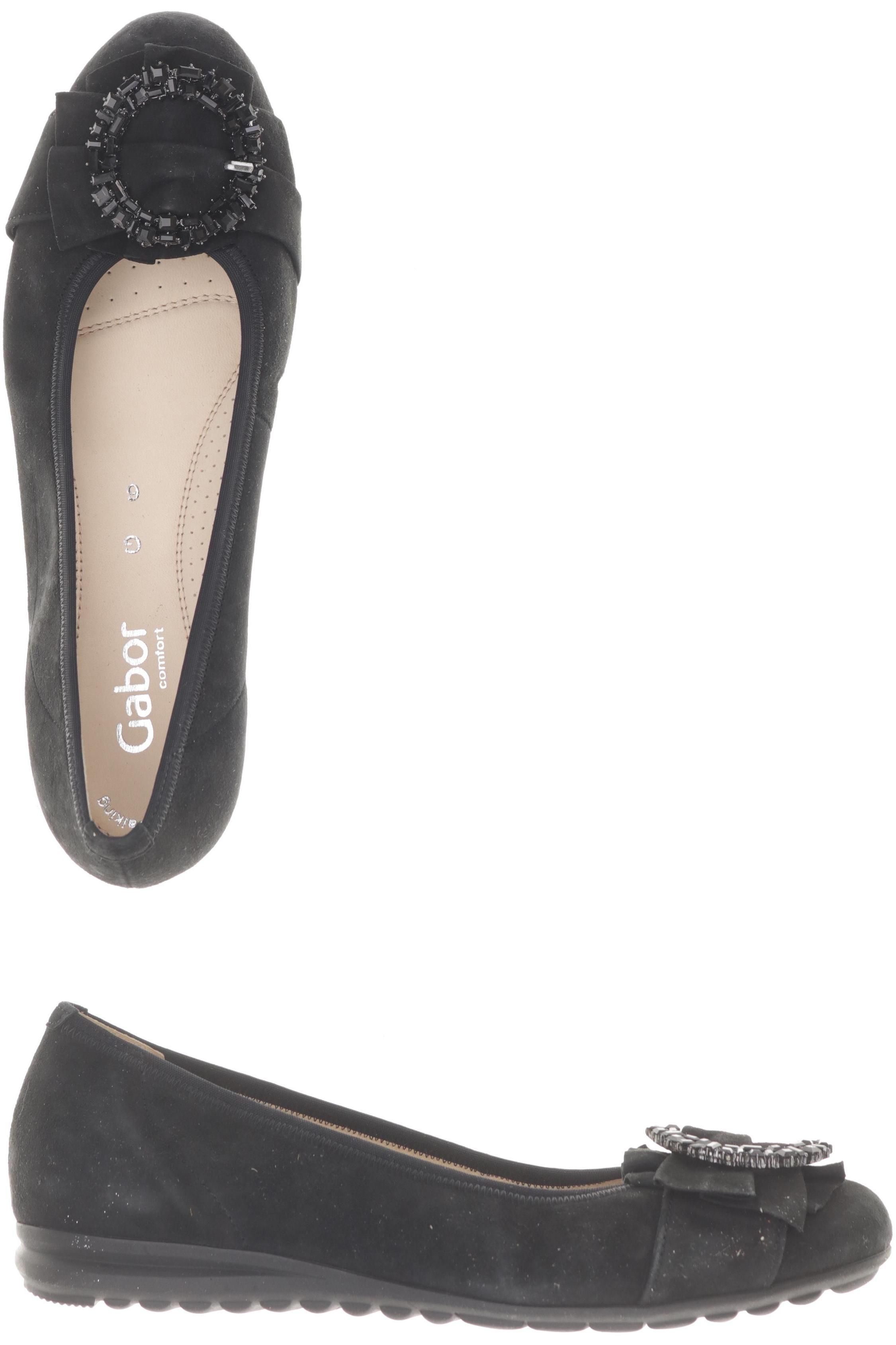 

Gabor Damen Ballerinas, schwarz, Gr. 6