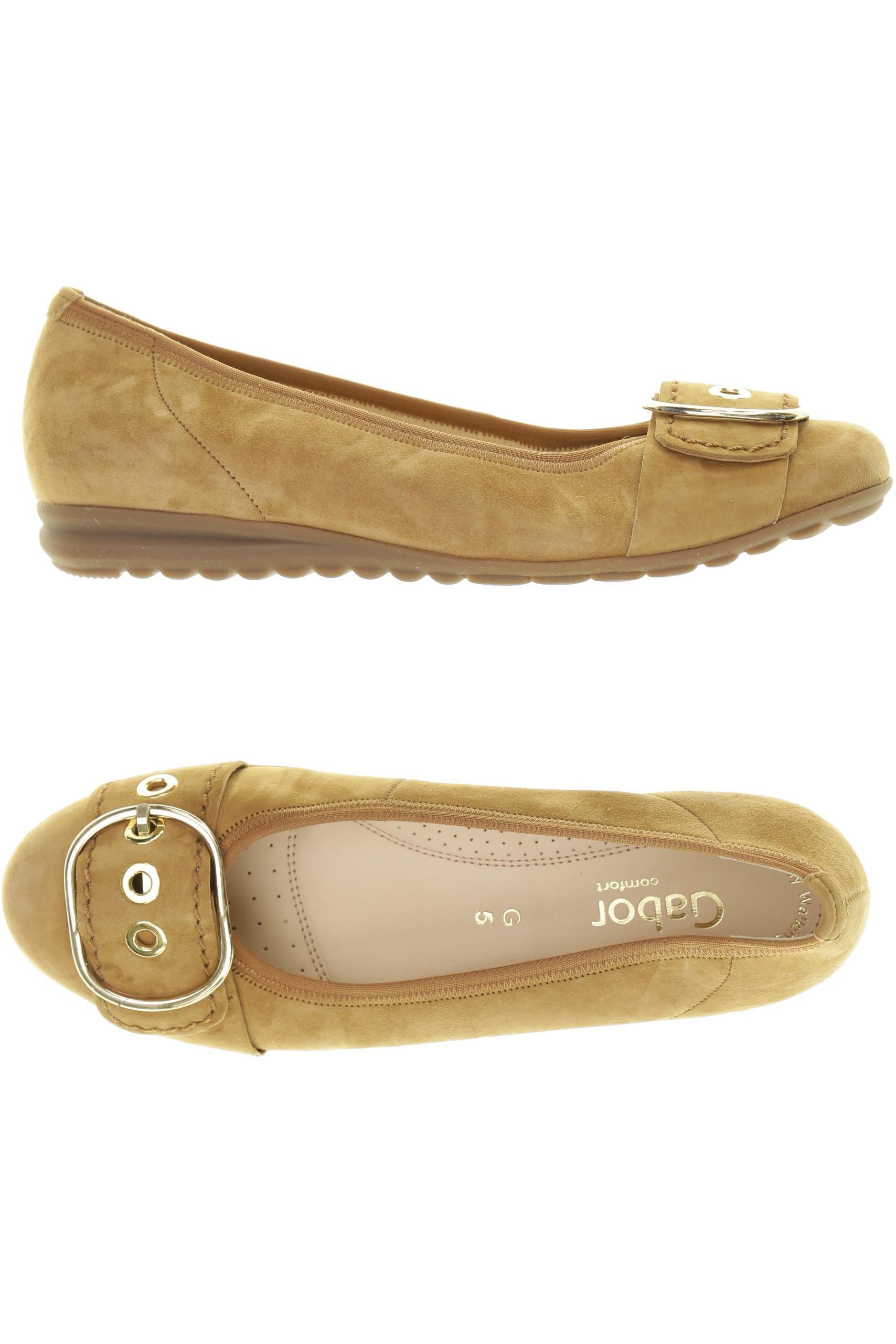 

Gabor Damen Ballerinas, beige, Gr. 5