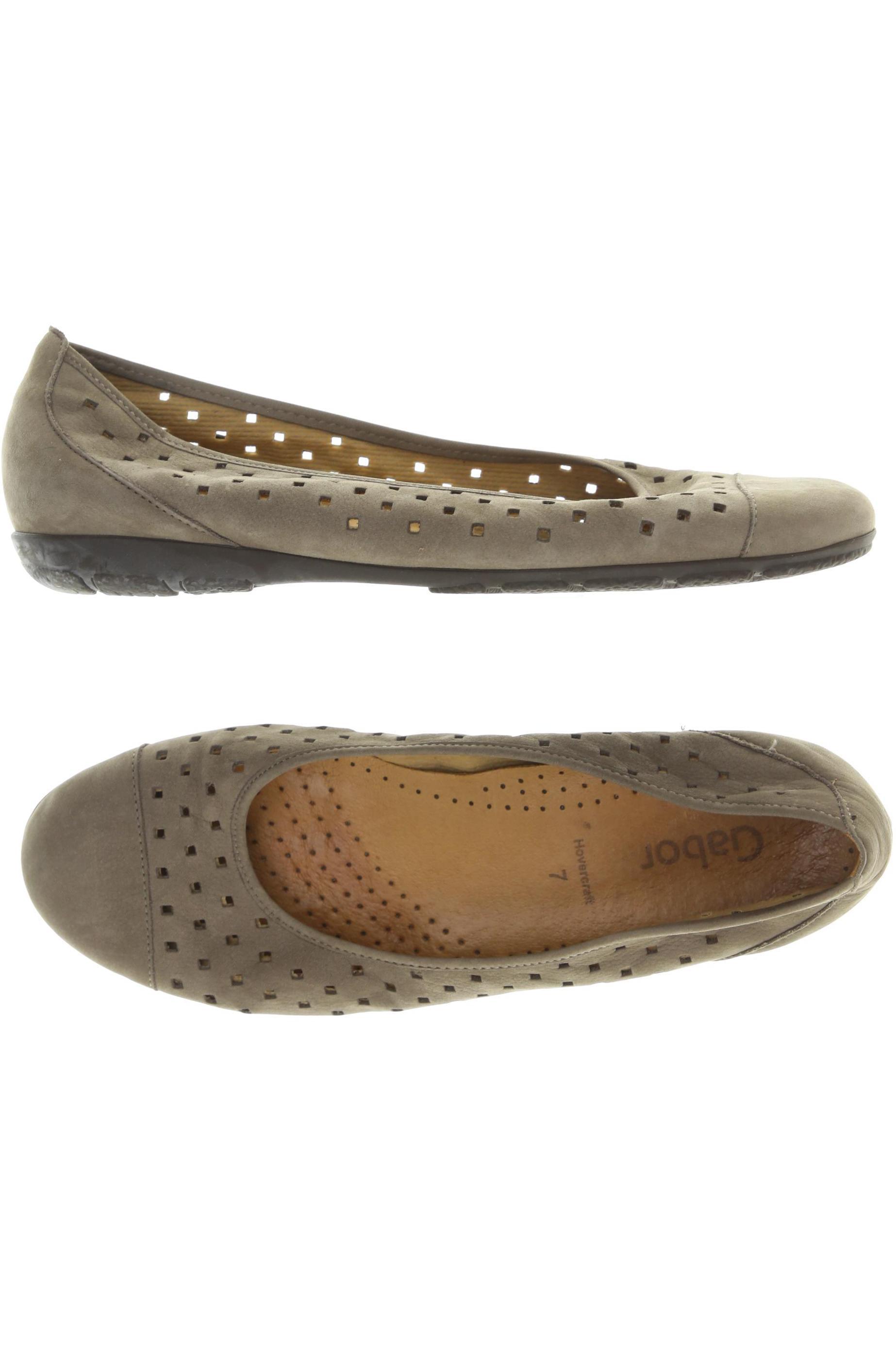 

Gabor Damen Ballerinas, beige, Gr. 7