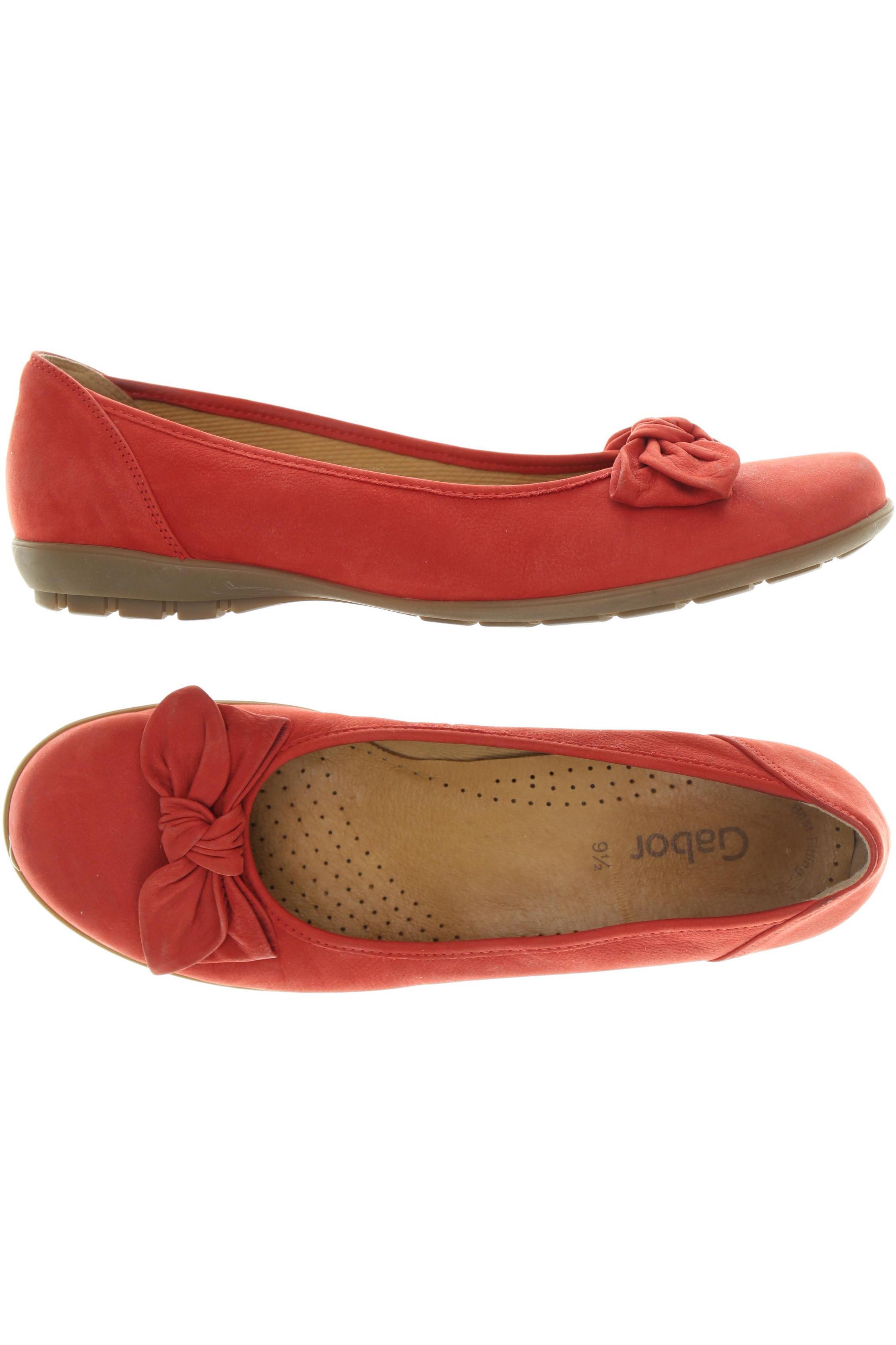 

Gabor Damen Ballerinas, rot, Gr. 9.5