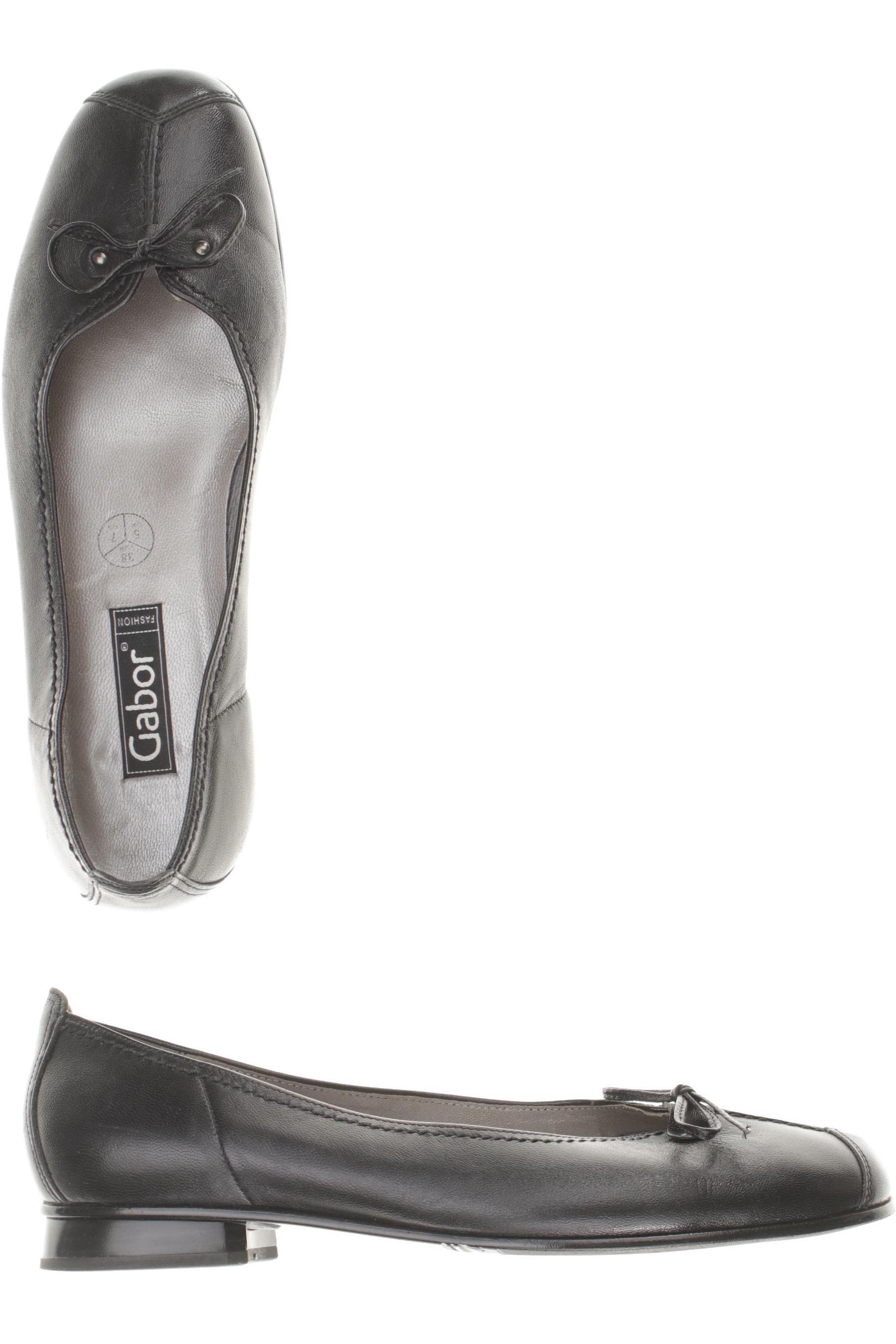 

Gabor Damen Ballerinas, schwarz, Gr. 38