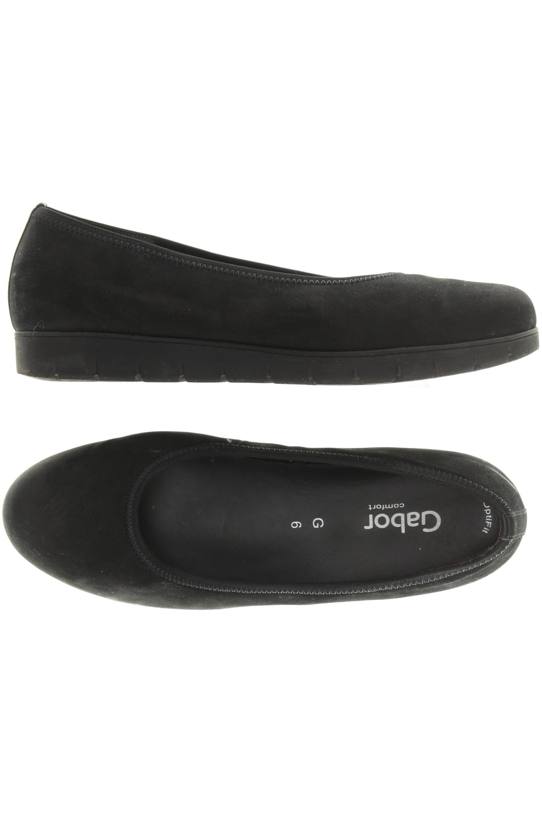

Gabor Damen Ballerinas, schwarz, Gr. 6