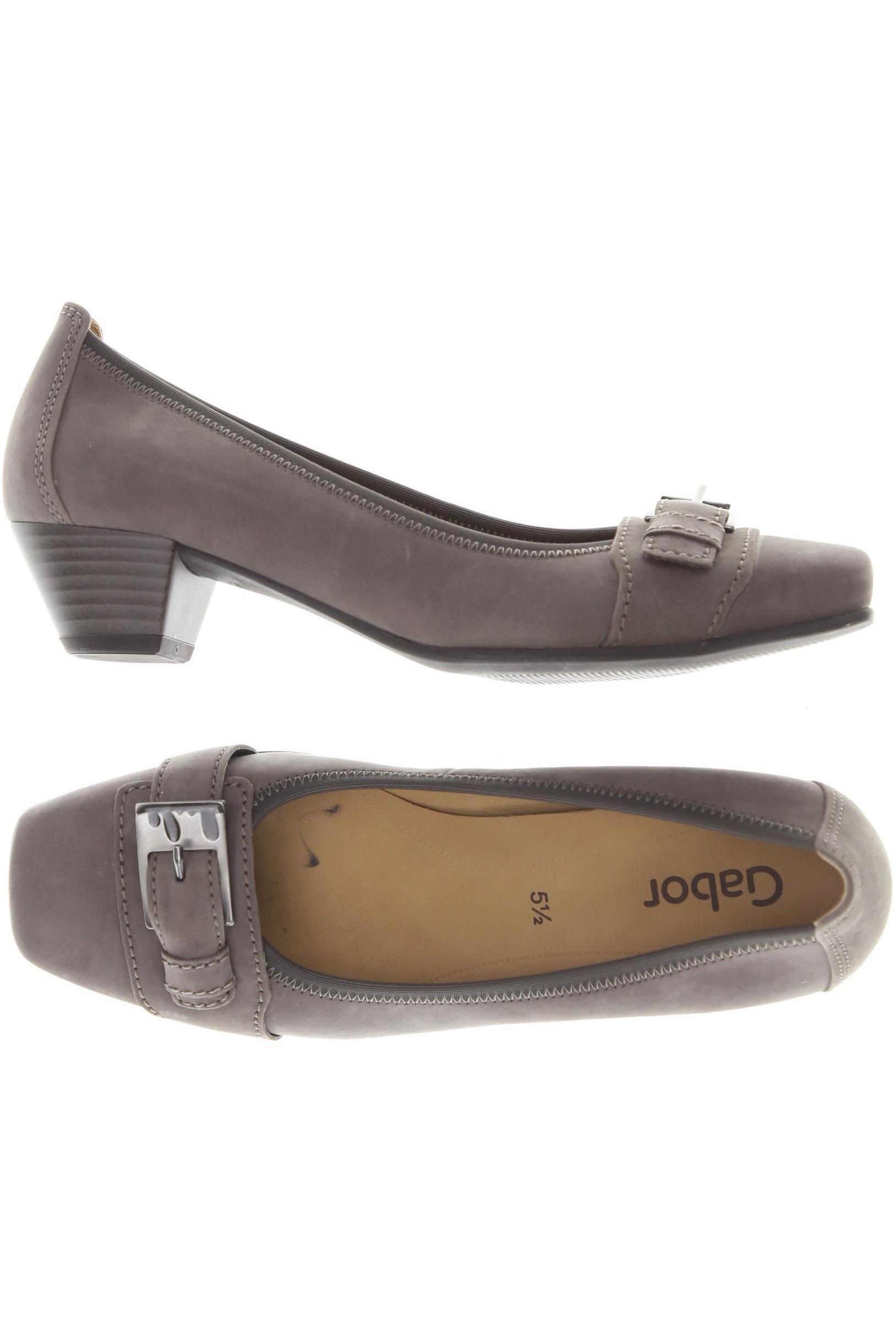 

Gabor Damen Pumps, grau, Gr. 5.5