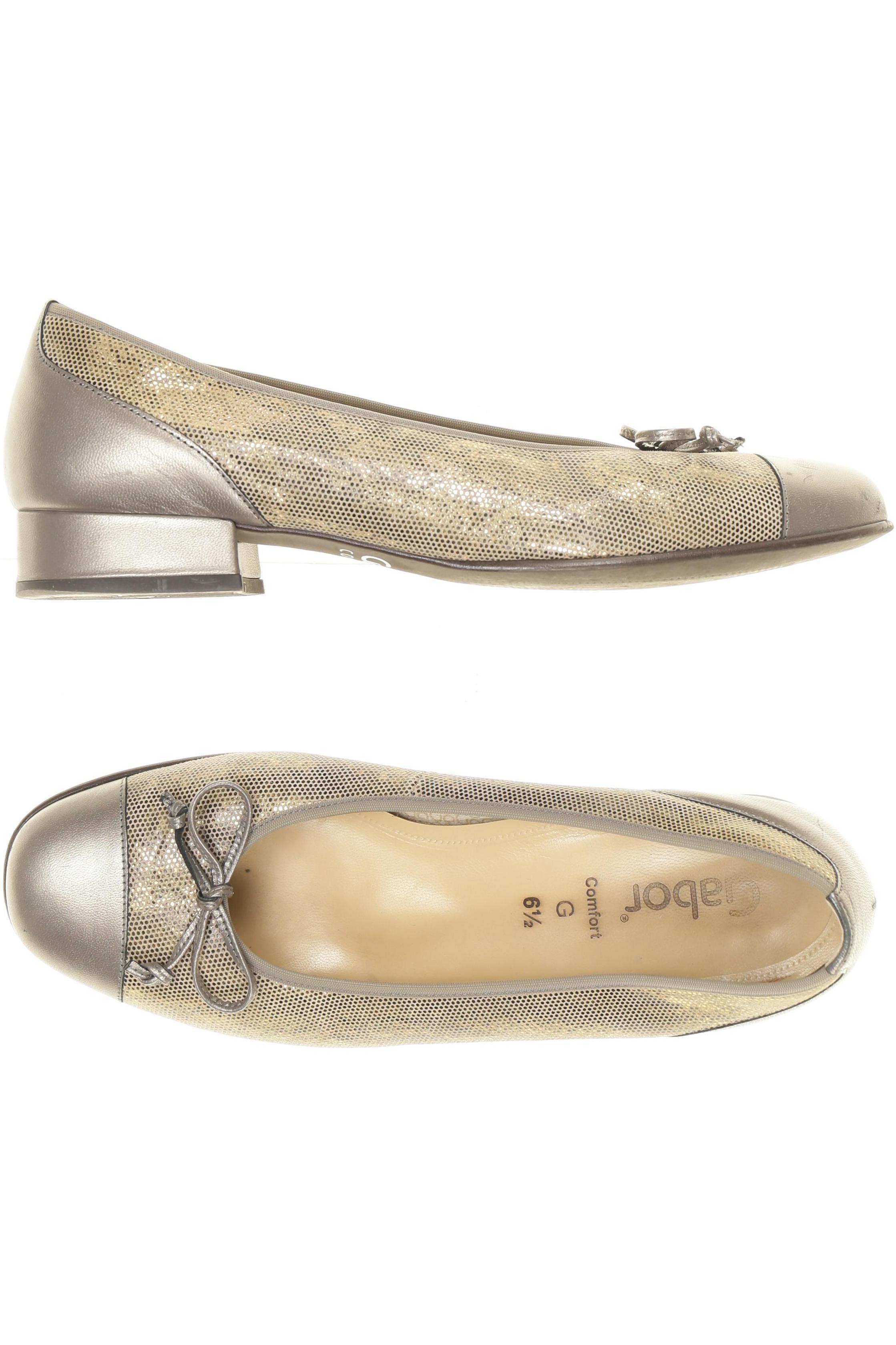 

Gabor Damen Ballerinas, beige, Gr. 6.5